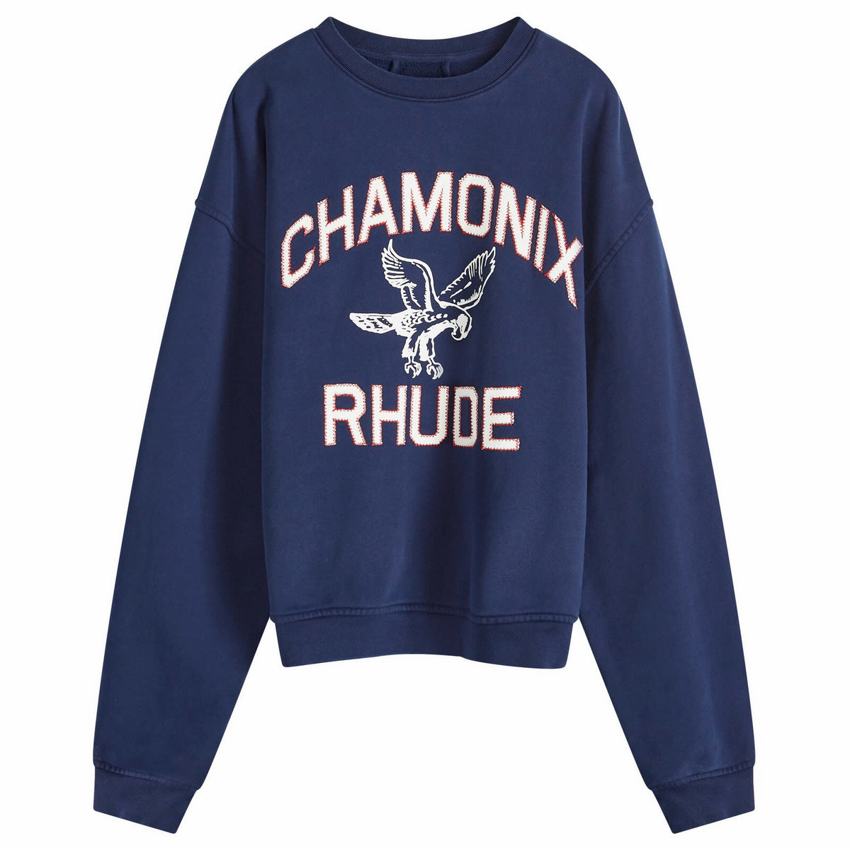 RHUDE MEN'S CHAMONIX CREWNECK