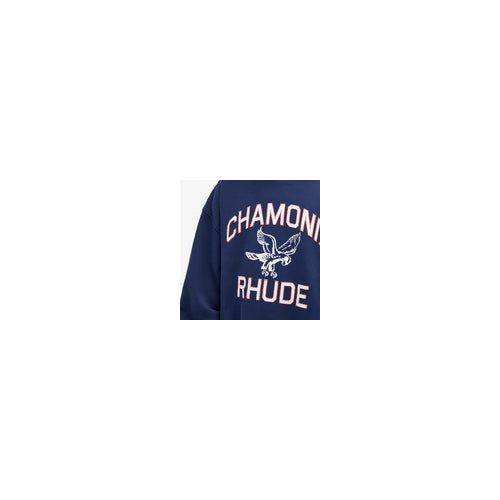 RHUDE MEN'S CHAMONIX CREWNECK