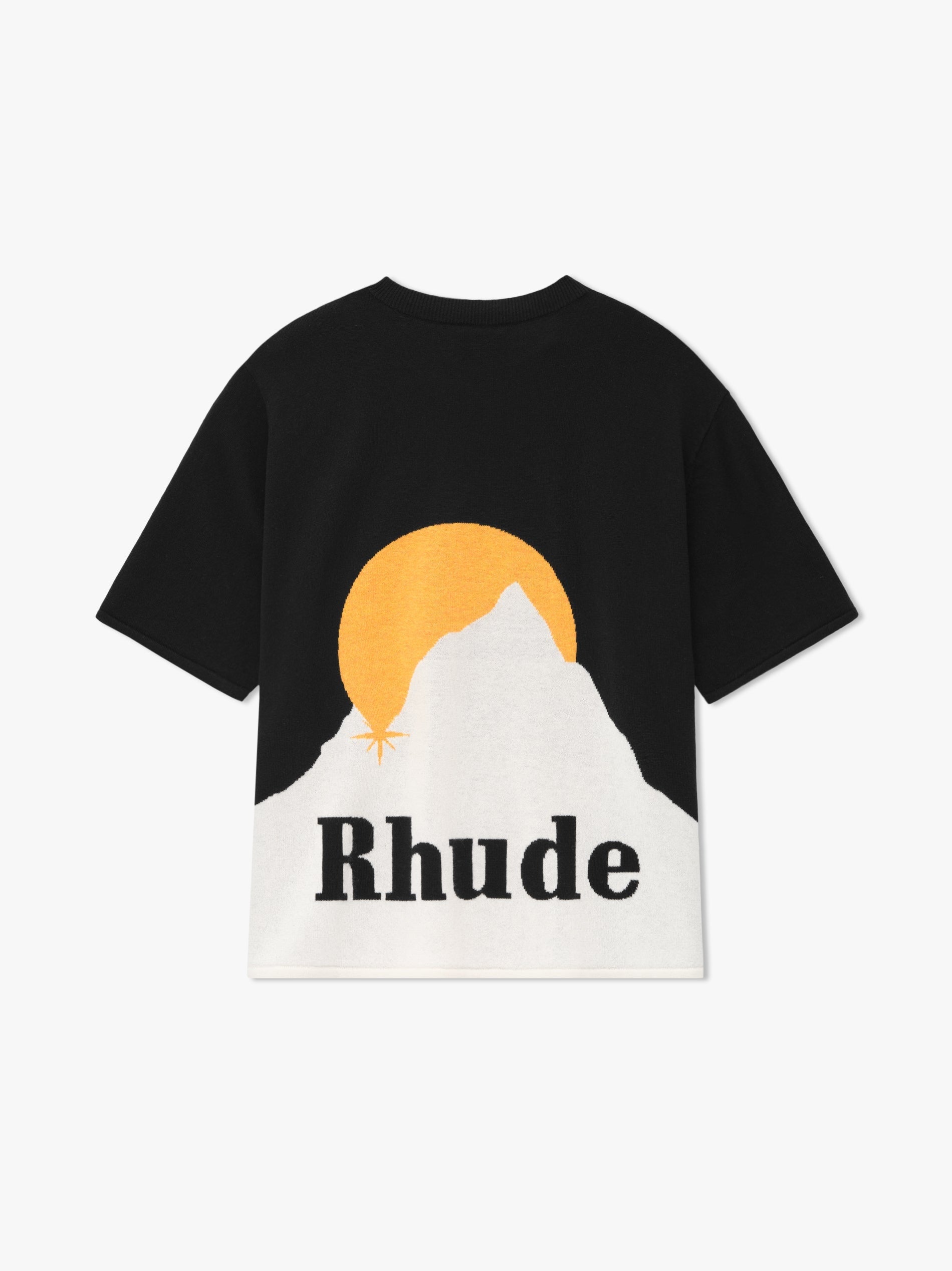 RHUDE MEN'S MOONLIGHT KNIT TEE