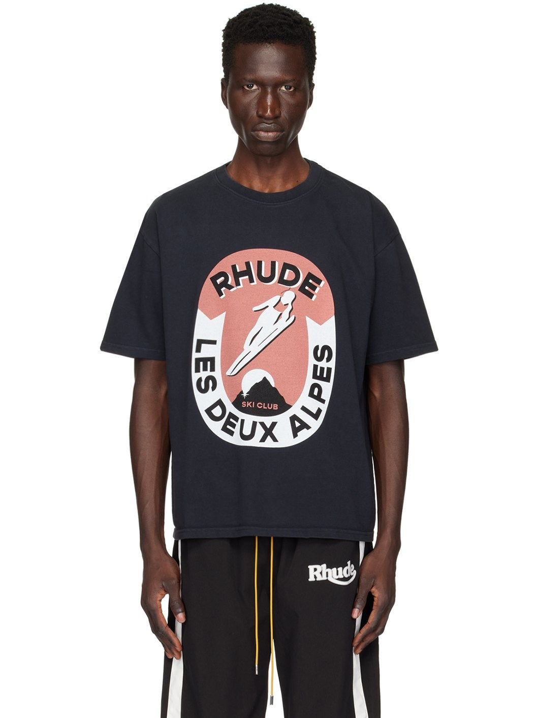 RHUDE MEN'S LES DEUX ALPES TEE NWT