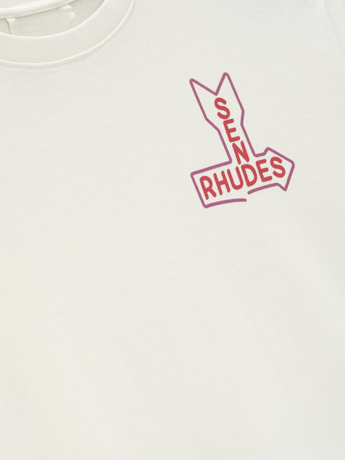 RHUDE MEN'S SEND RHUDES VTG WHITE NWT