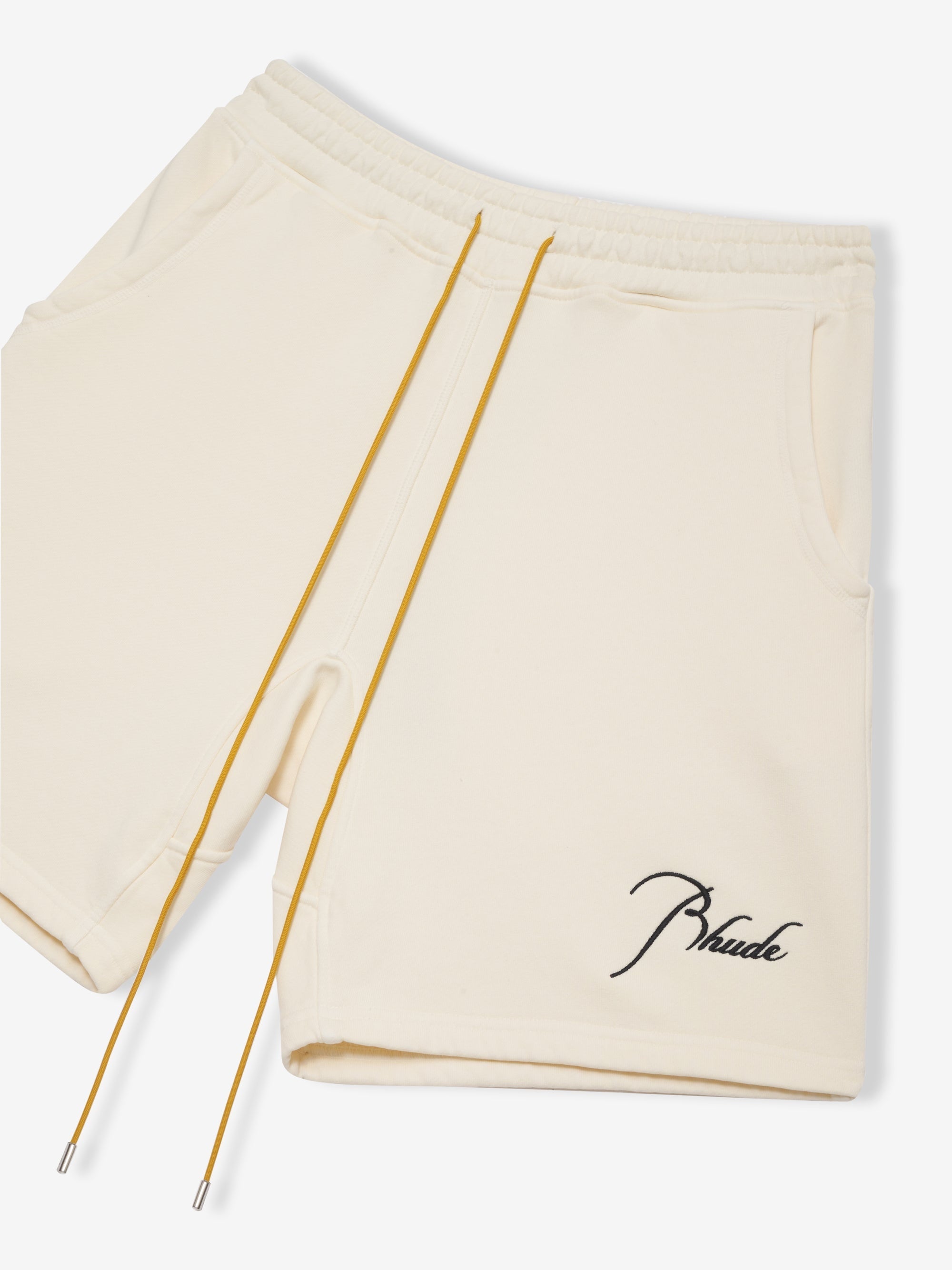RHUDE MEN'S SWEATSHORT VTG WHITE