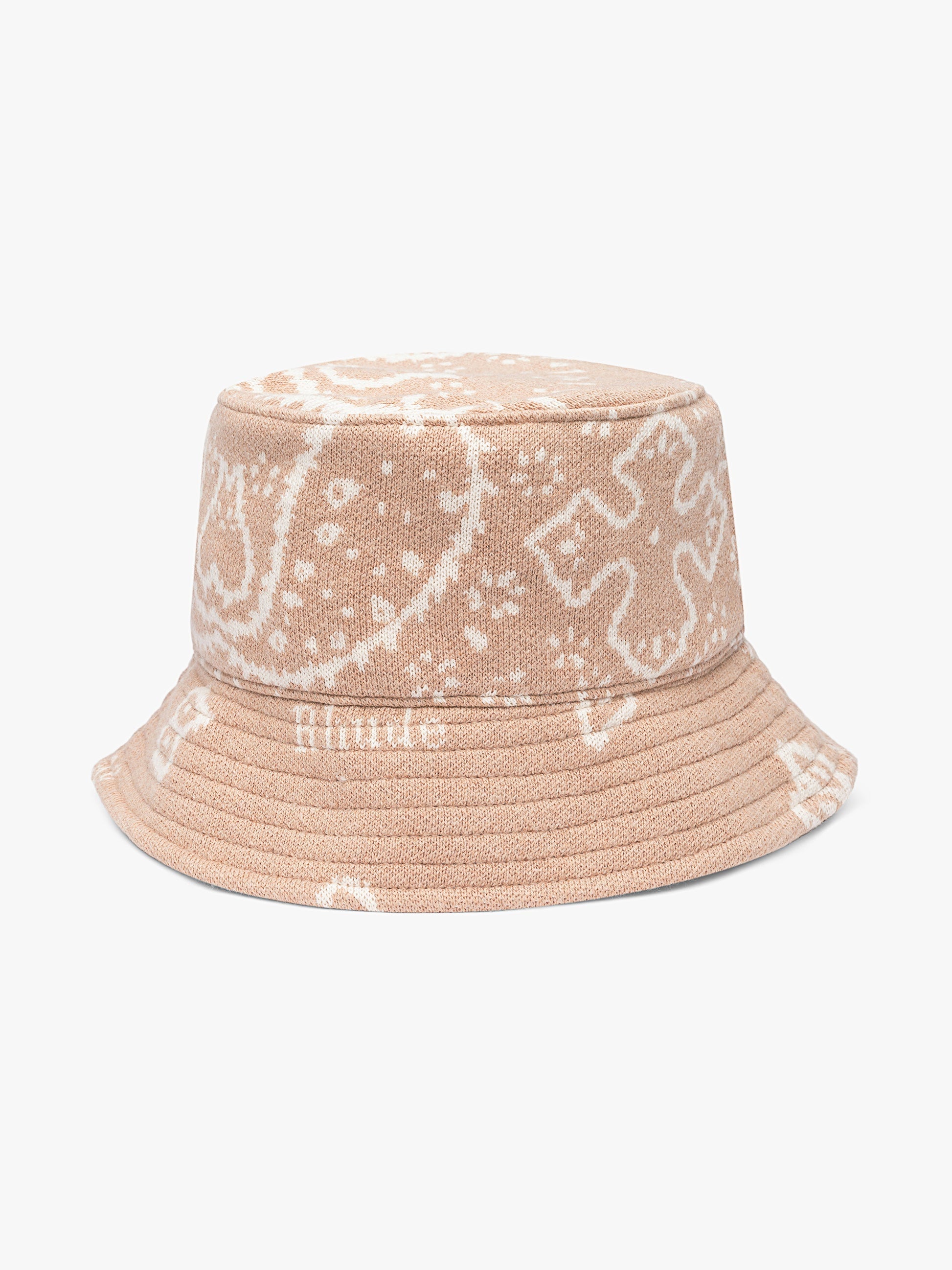 RHUDE MEN'S KNIT BUCKET HAT