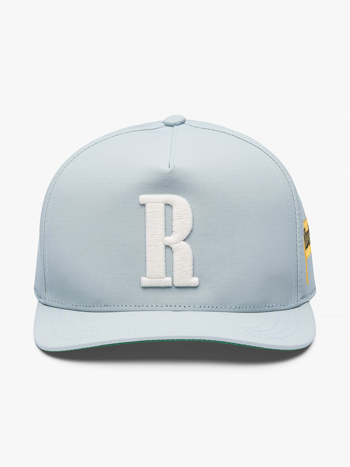 RHUDE MEN'S LIGHT BLUE COTTON BASEBALL CAP