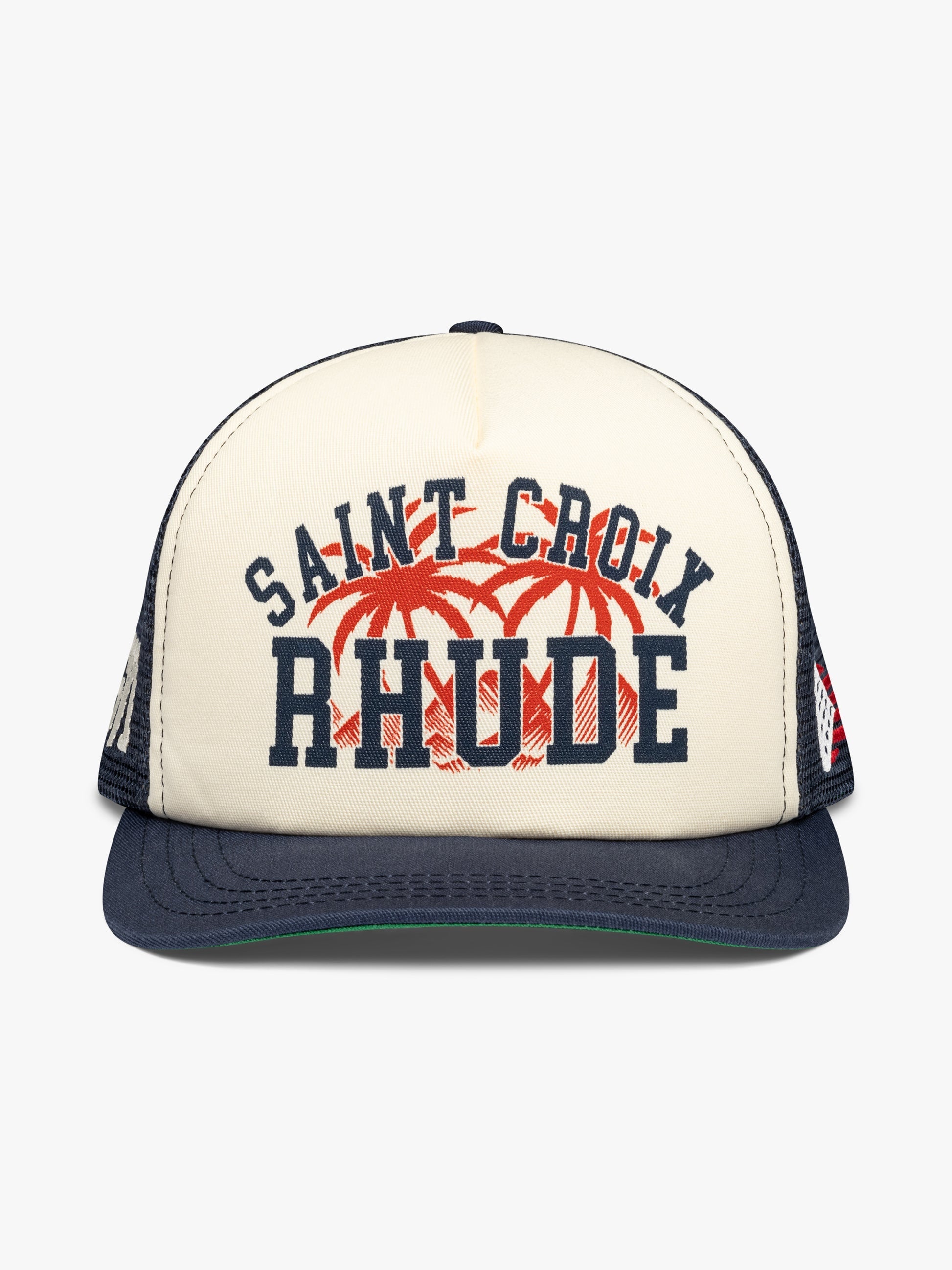 RHUDE MEN'S SAINT CROIX TRUCKER HAT NWT