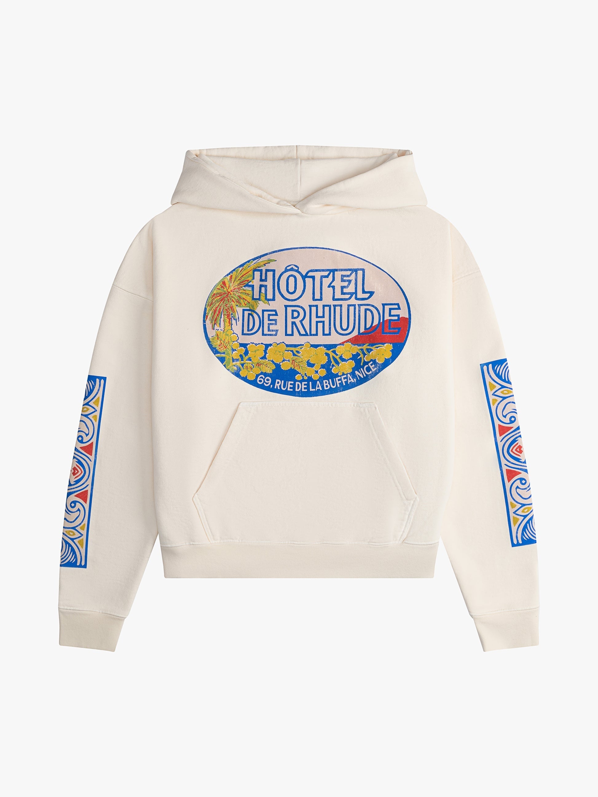 RHUDE MEN'S HOTEL HOODIE