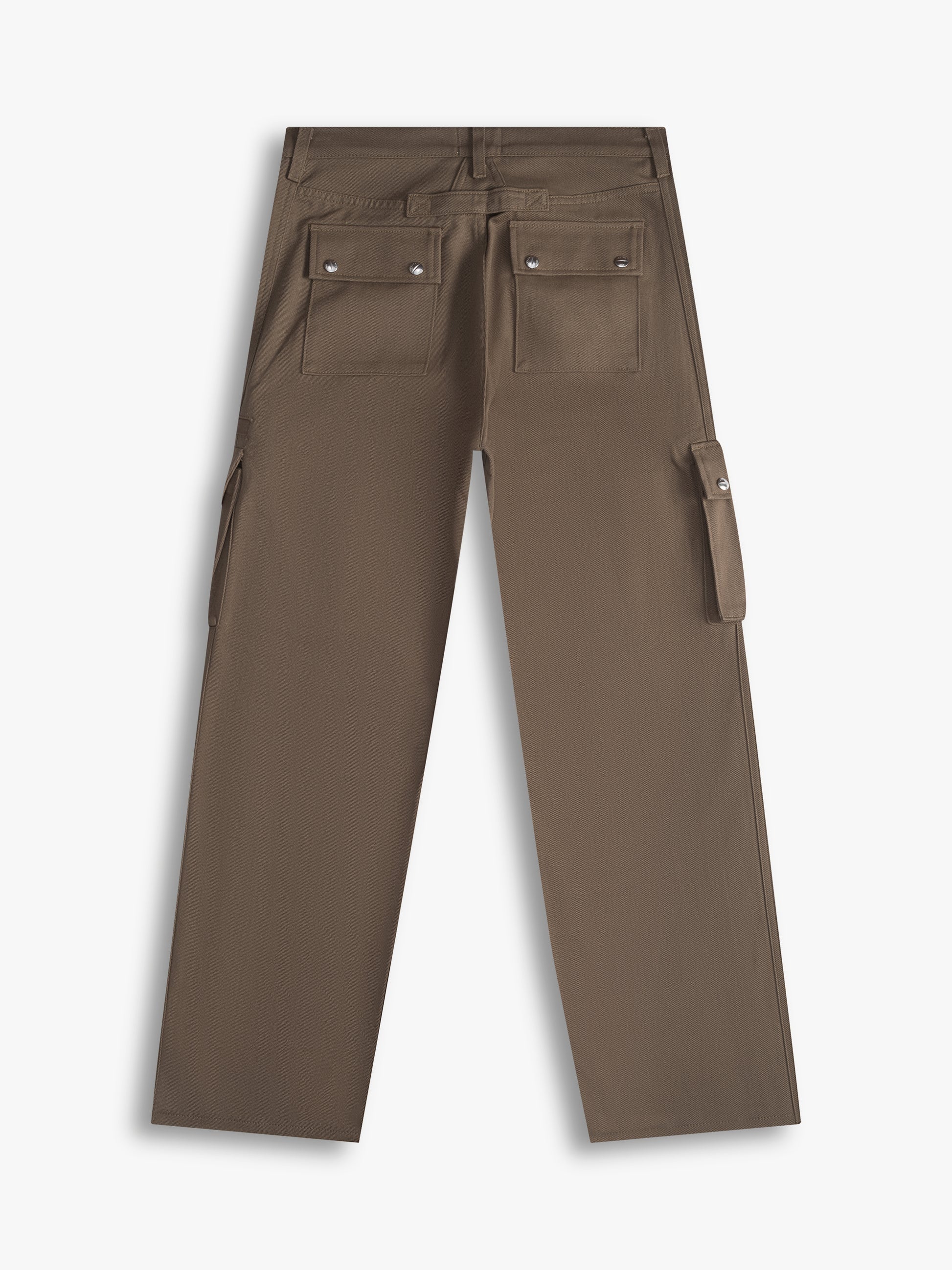 RHUDE MEN'S AMARO TWILL CARGOS OLIVE
