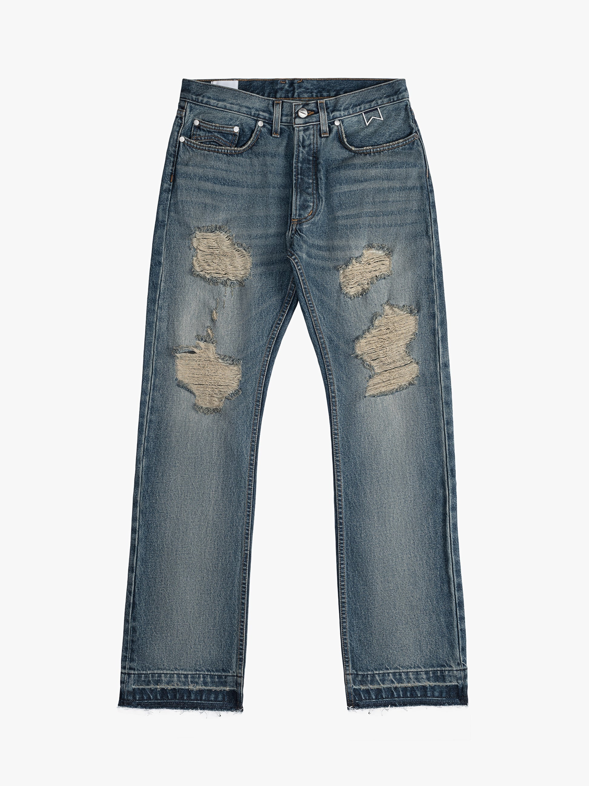RHUDE MEN'S BEACH BUM DENIM