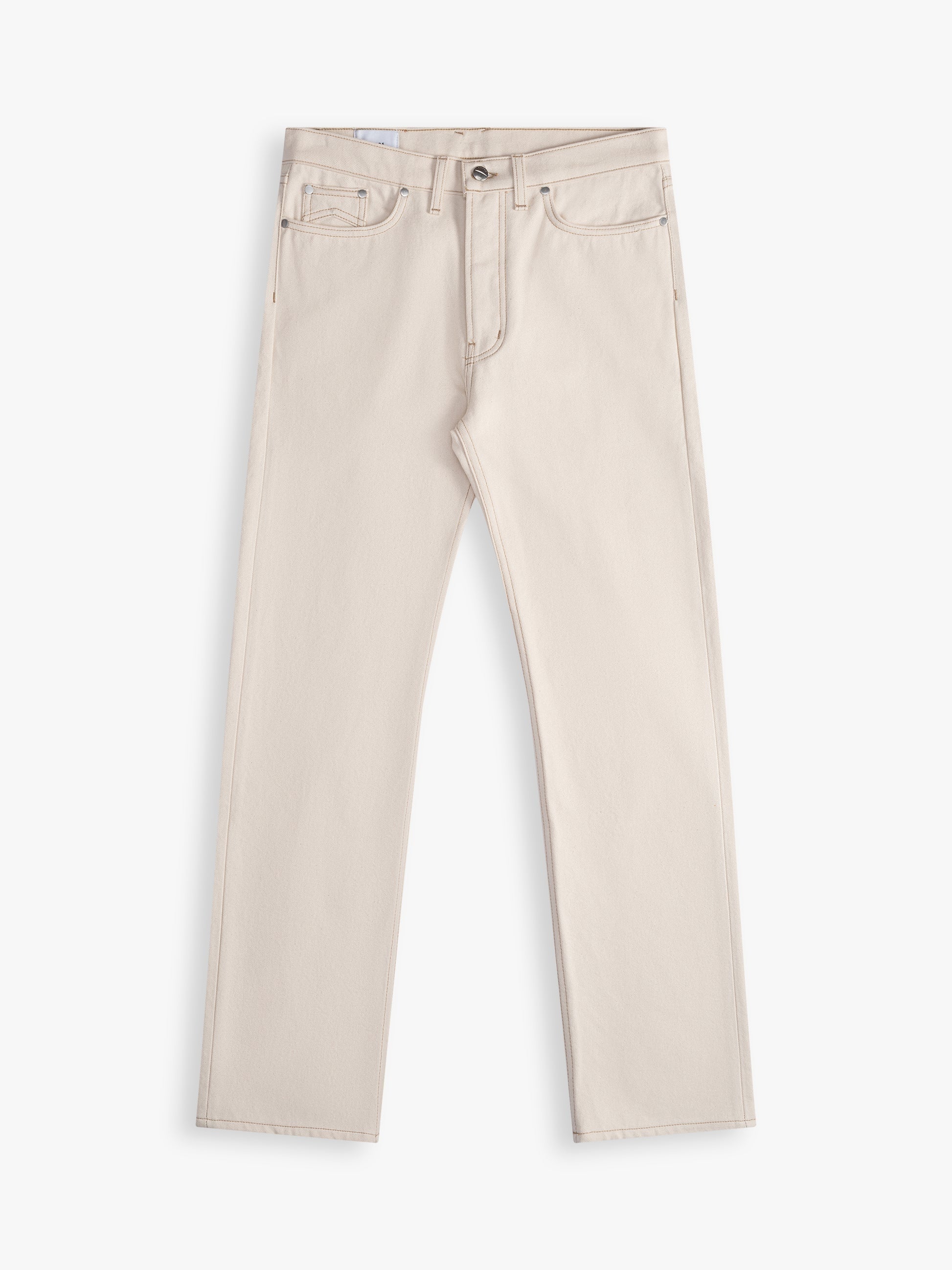 RHUDE MEN'S RAW COTTON 90S DENIM
