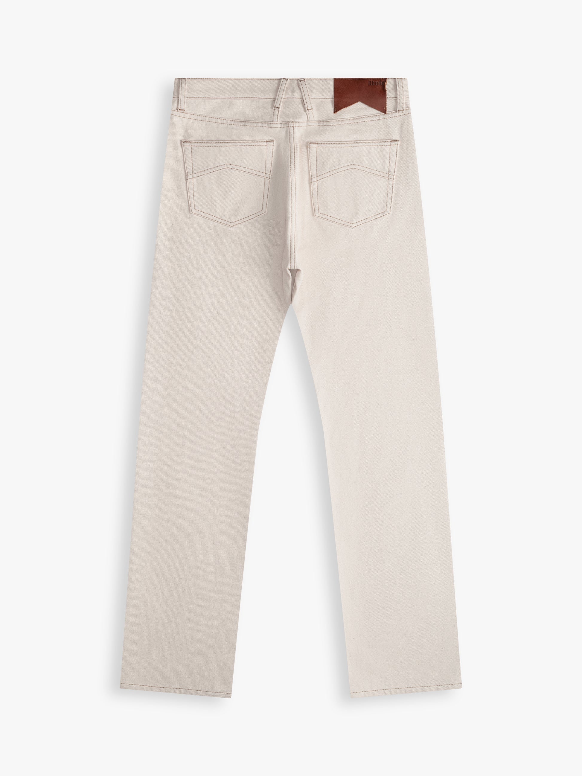 RHUDE MEN'S RAW COTTON 90S DENIM