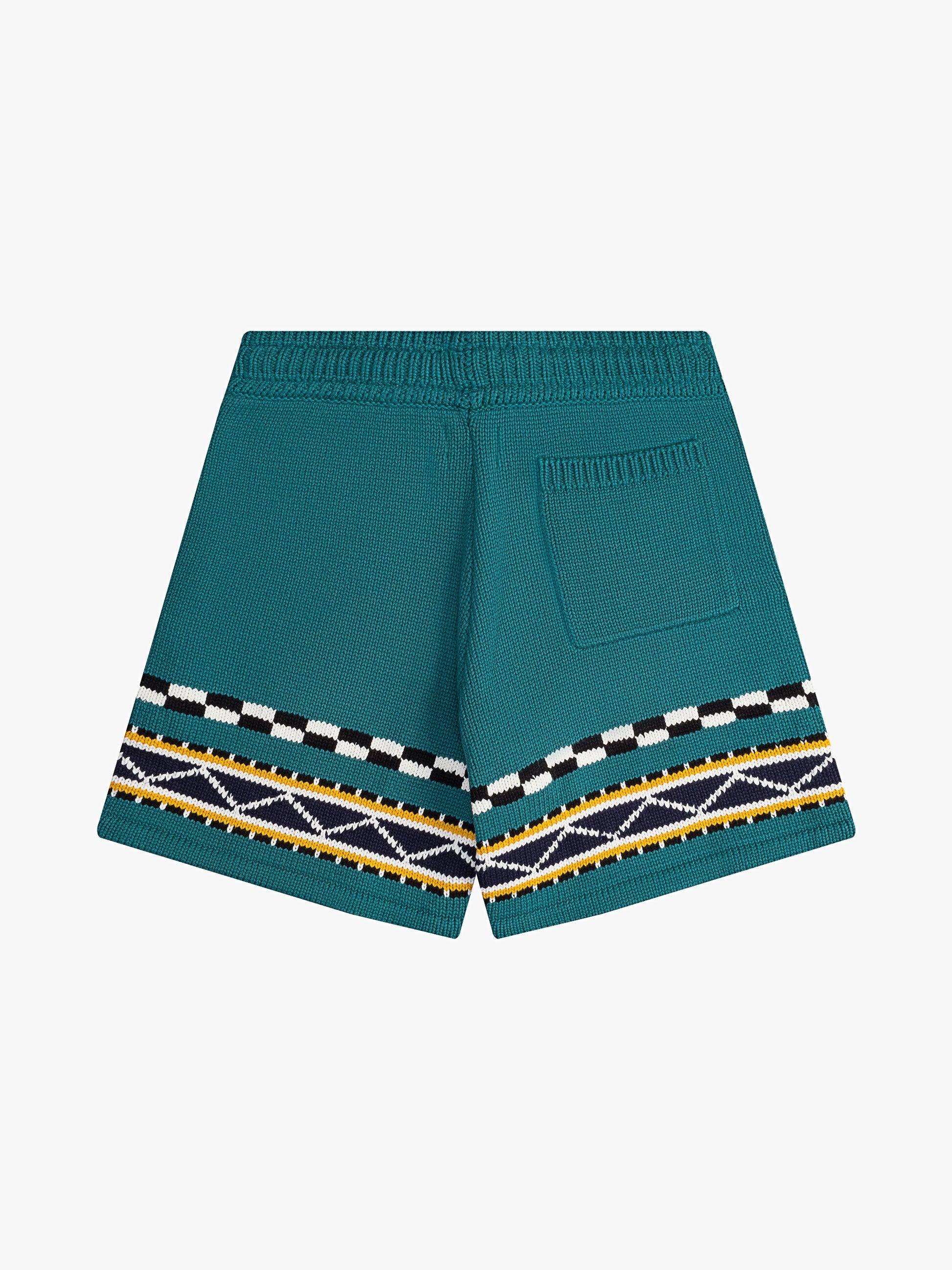 RHUDE MEN'S BATEAU KNIT SHORT