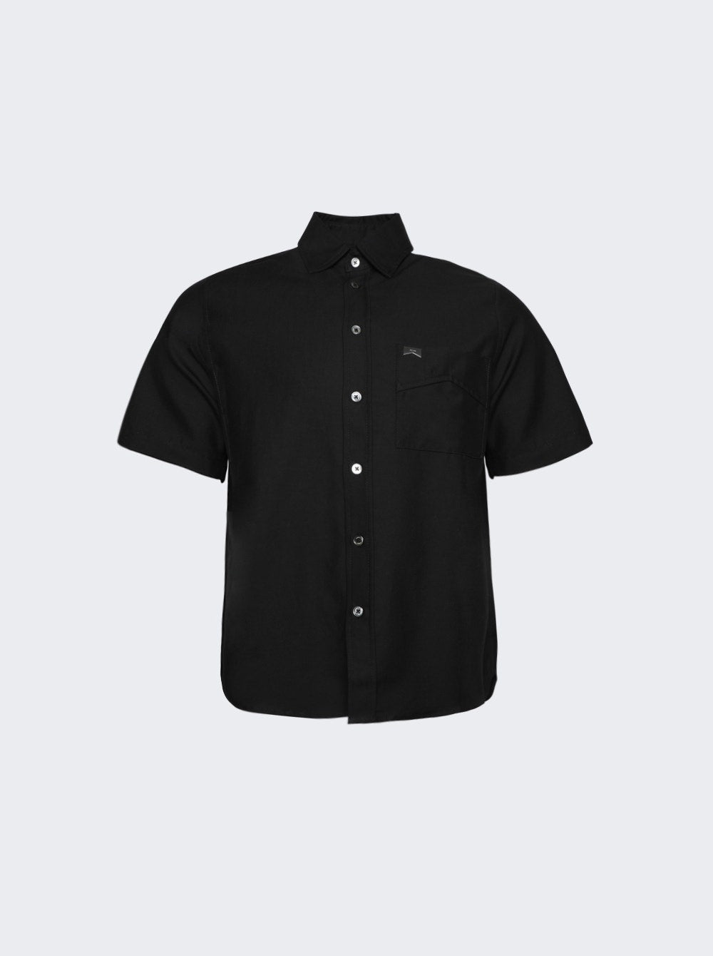 RHUDE MEN'S COTTON LINEN SHIRT