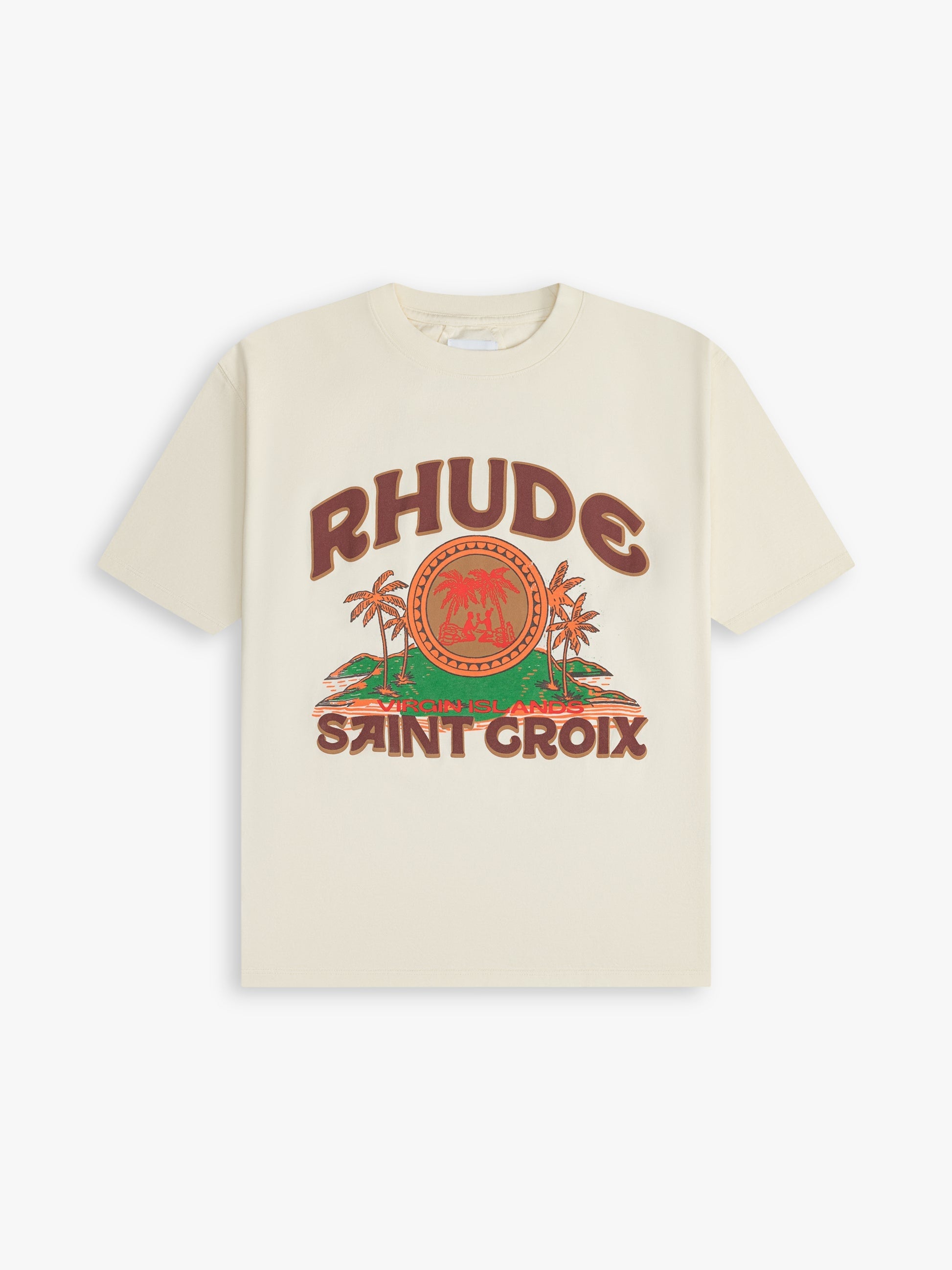 RHUDE MEN'S SAINT CROIX TEE NWT