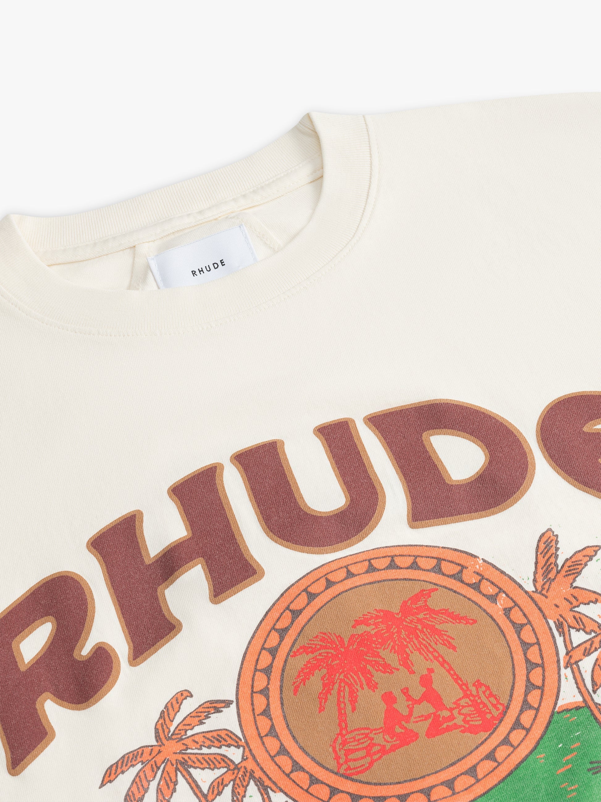 RHUDE MEN'S SAINT CROIX TEE NWT