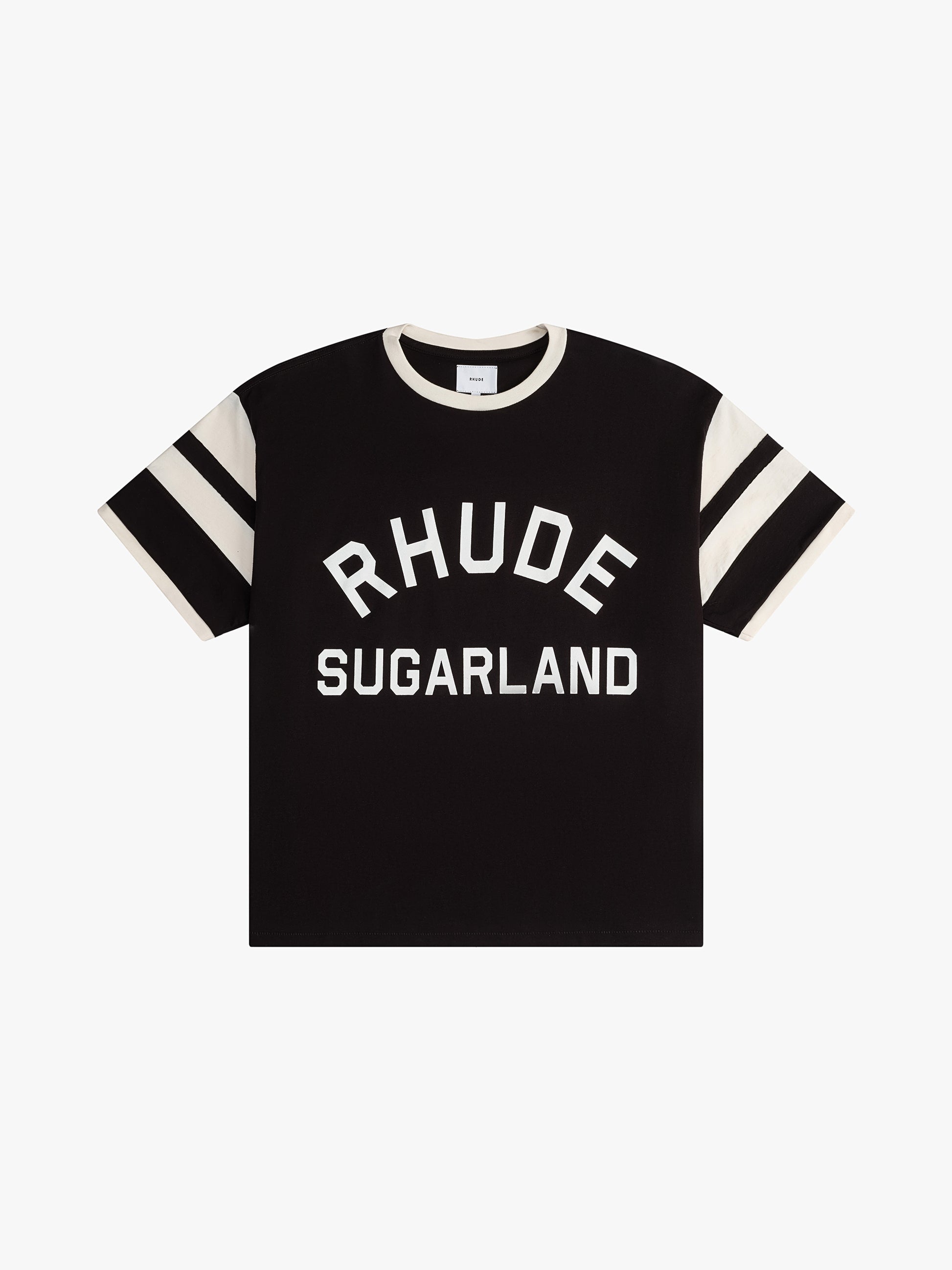 RHUDE MEN'S SUGARLAND RINGER TEE