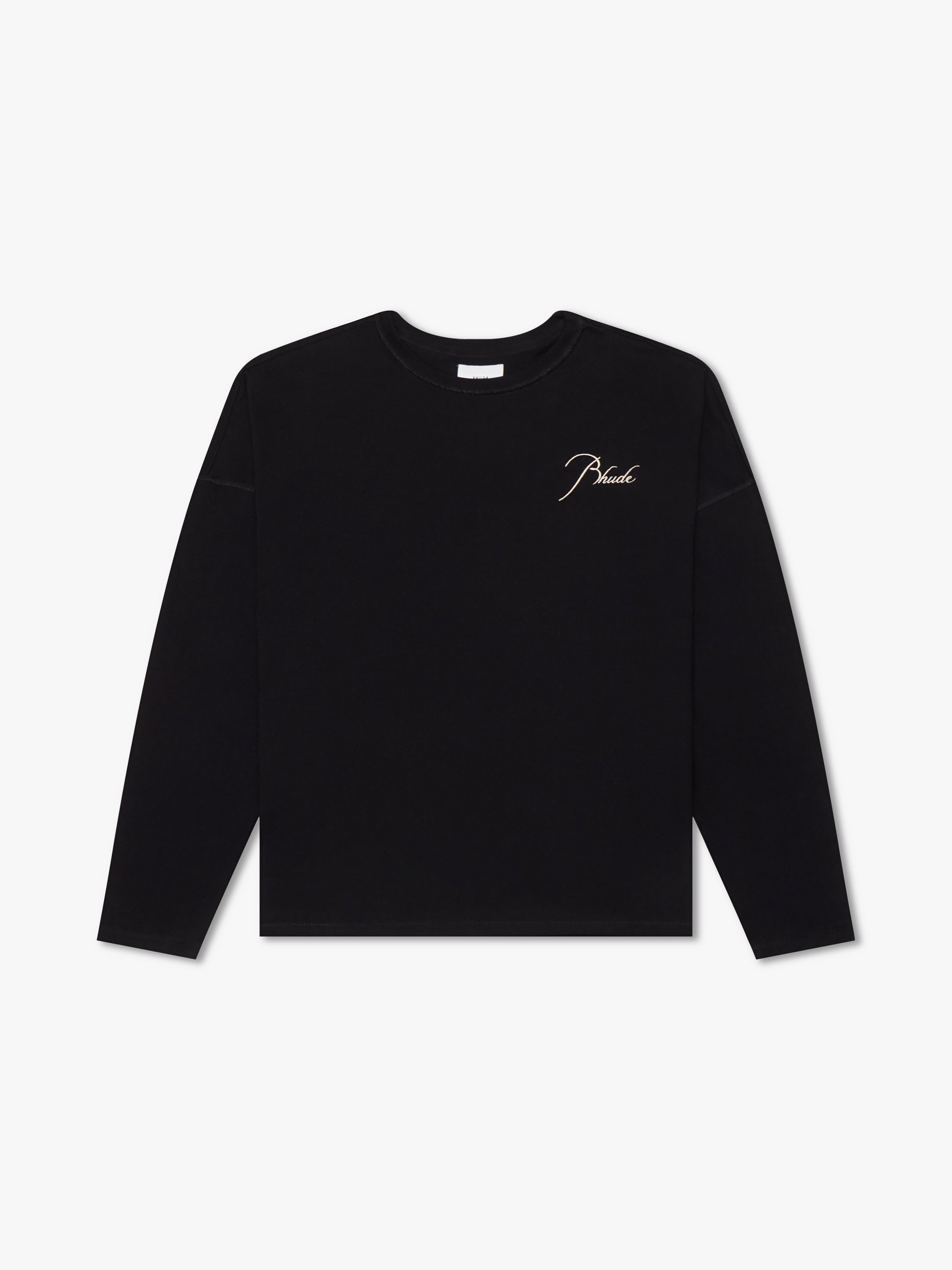 RHUDE MEN'S LS REVERSE TEE
