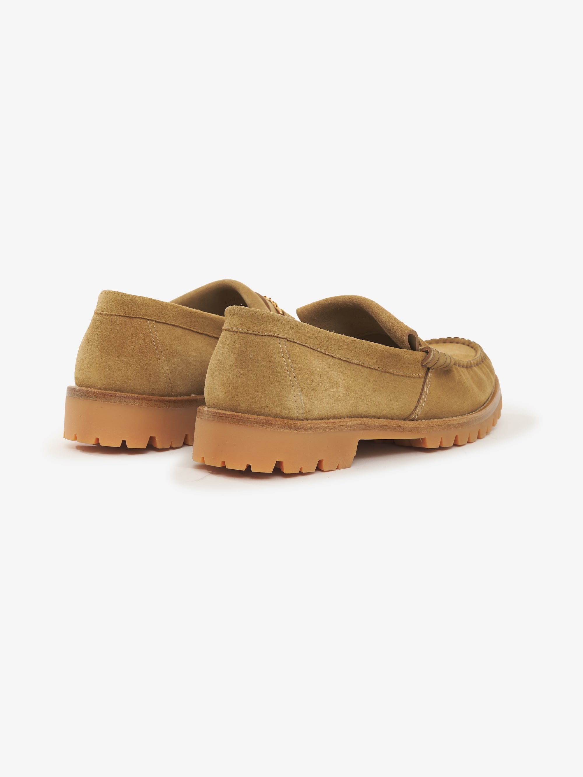 RHUDE MEN'S LUG LOAFER-TAN NWT