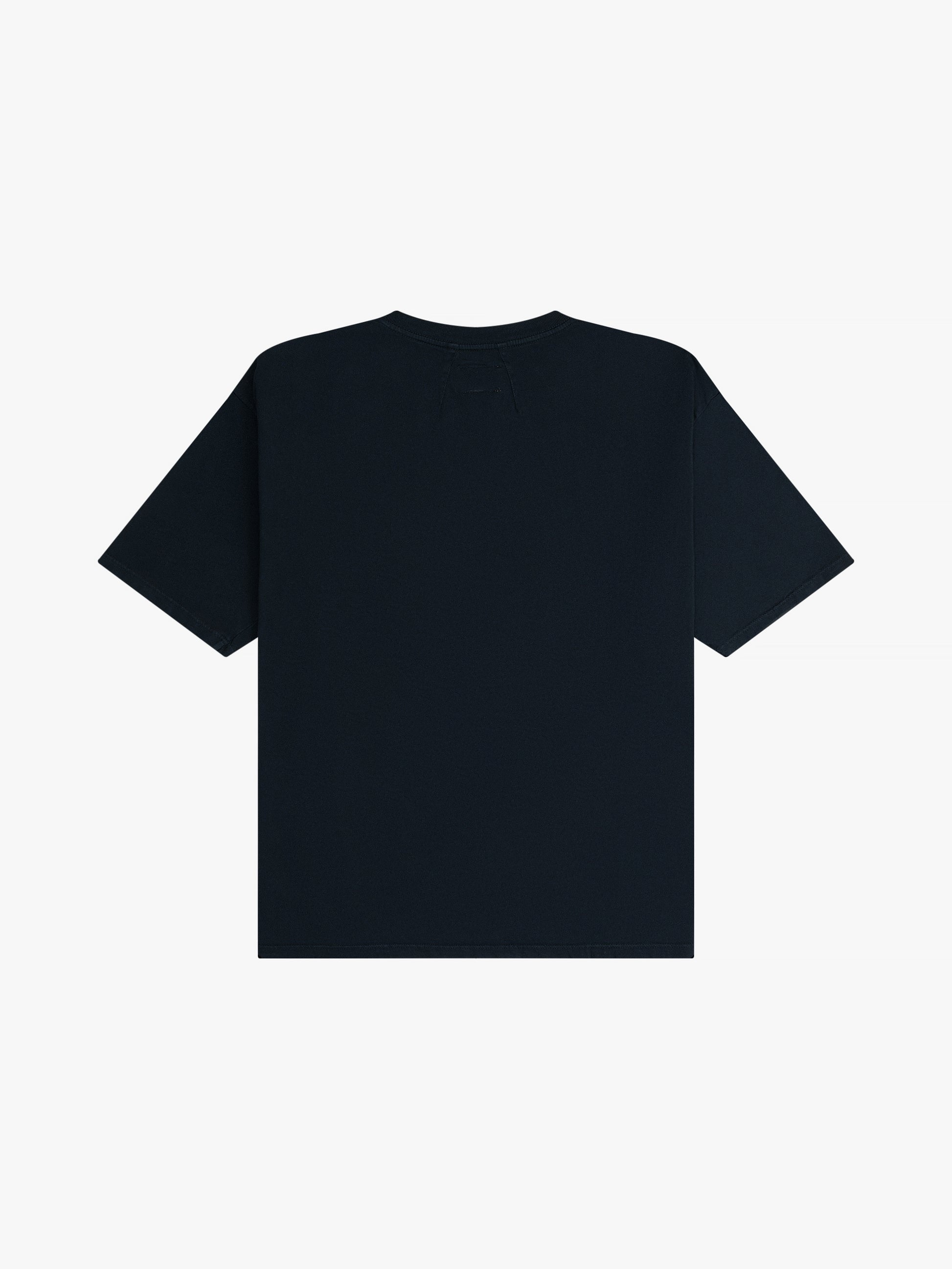 RHUDE MEN'S HAMPTON CATAMARAN TEE VTG BLACK