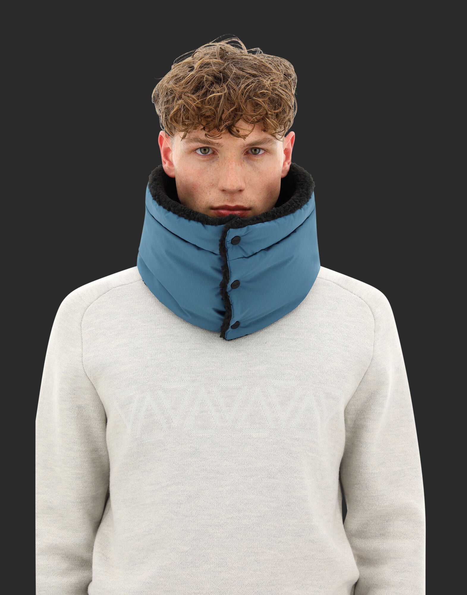 HERNO MEN'S SCARF COL00001X-11106-9217 NWT