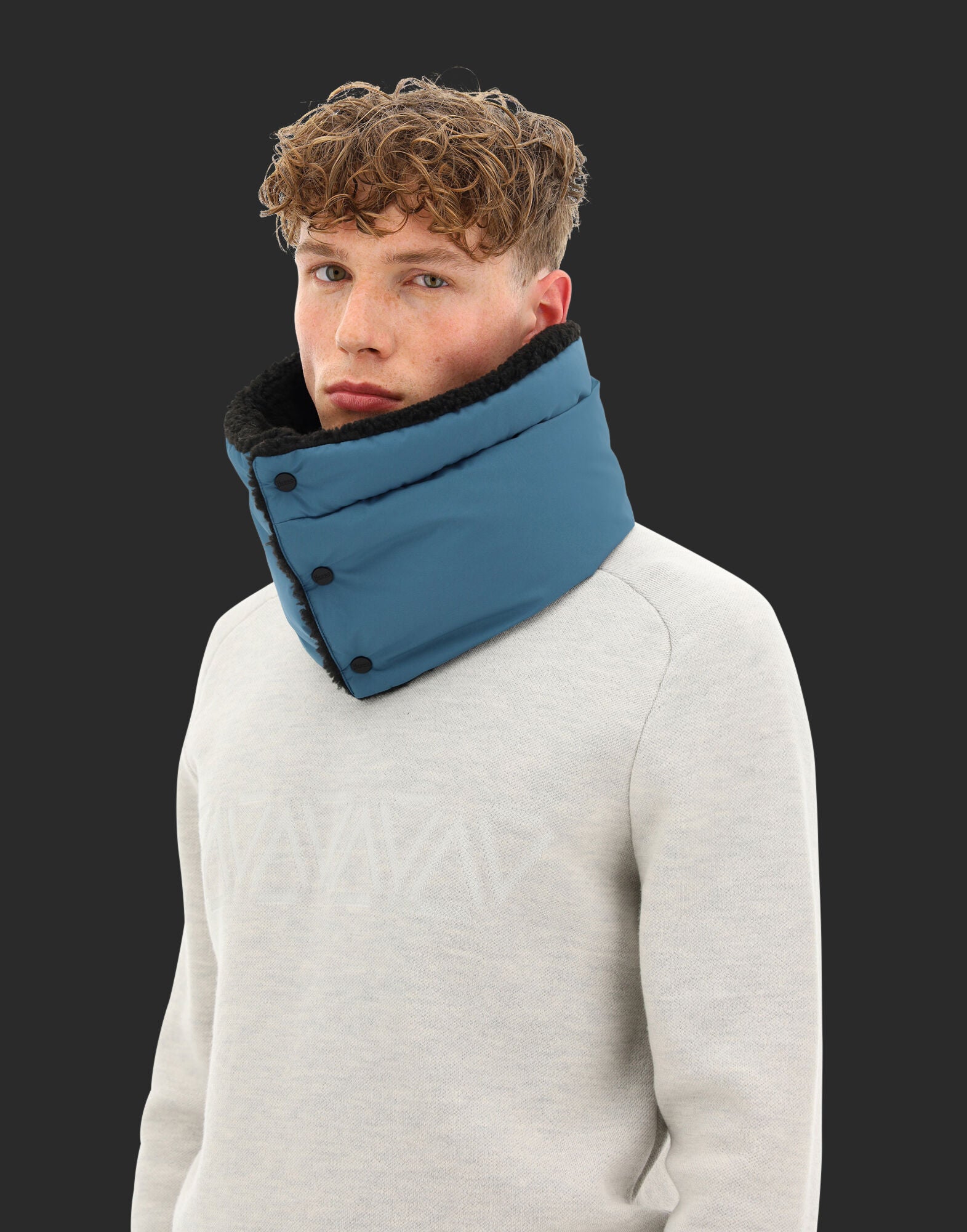 HERNO MEN'S SCARF COL00001X-11106-9217 NWT