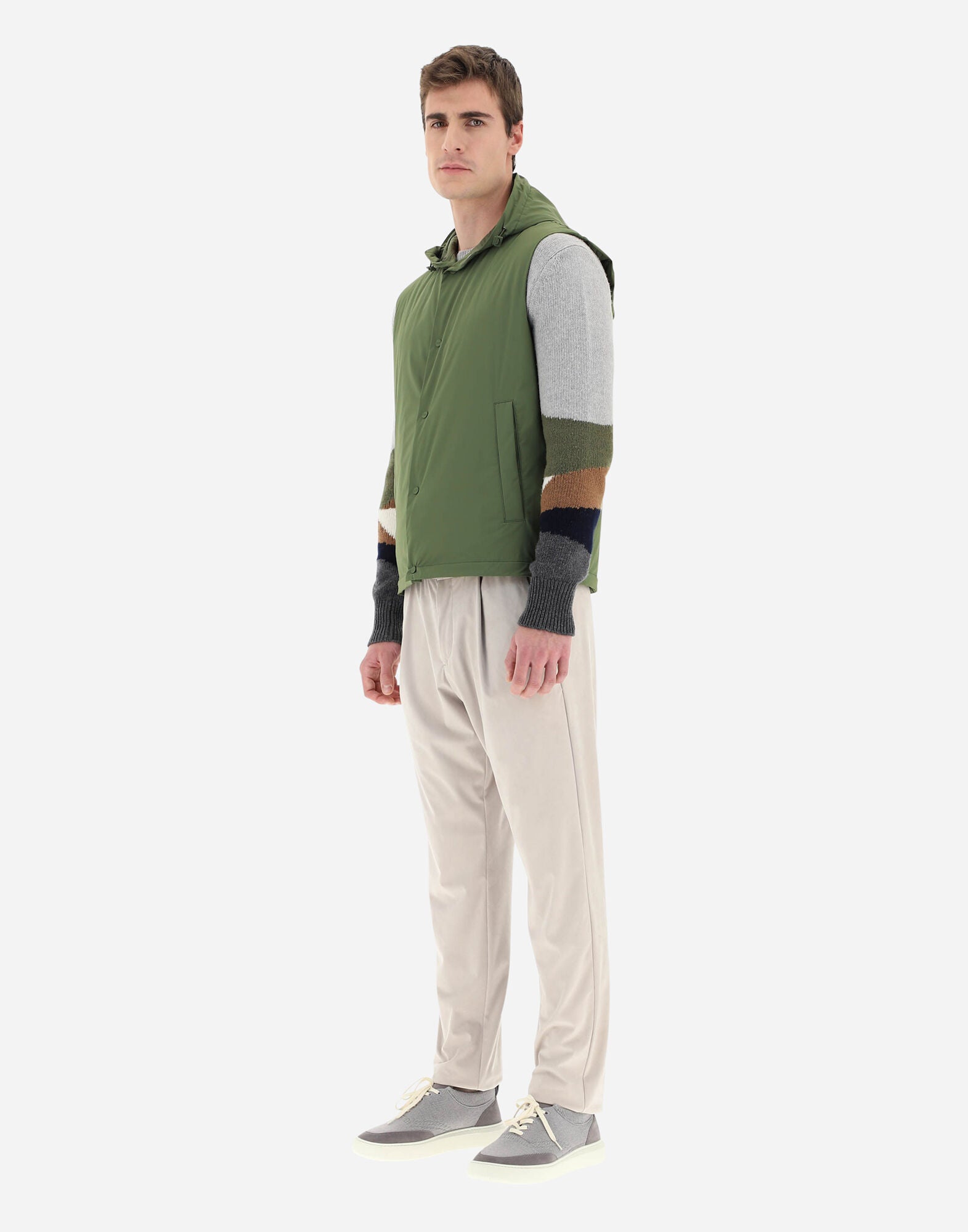 HERNO MEN'S VEST GI00022UR-12387S-7600 NWT