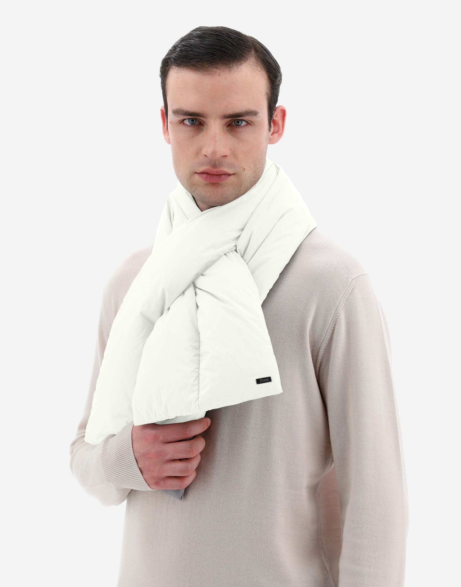 HERNO MEN'S SCARF SCP00001U-19288-1000 NWT