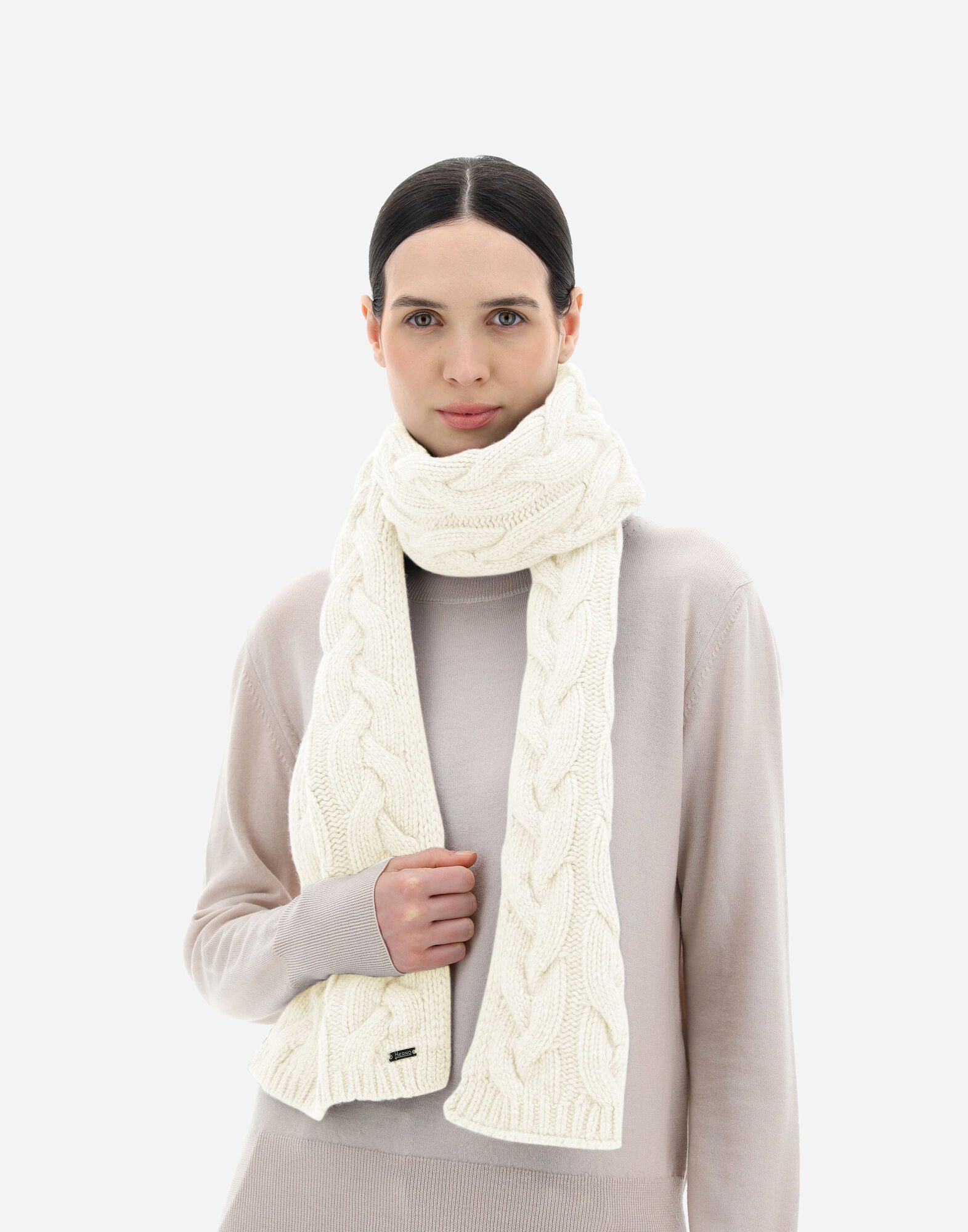 HERNO WOMEN'S SCARF SCP00003D-70160-1010 NWT