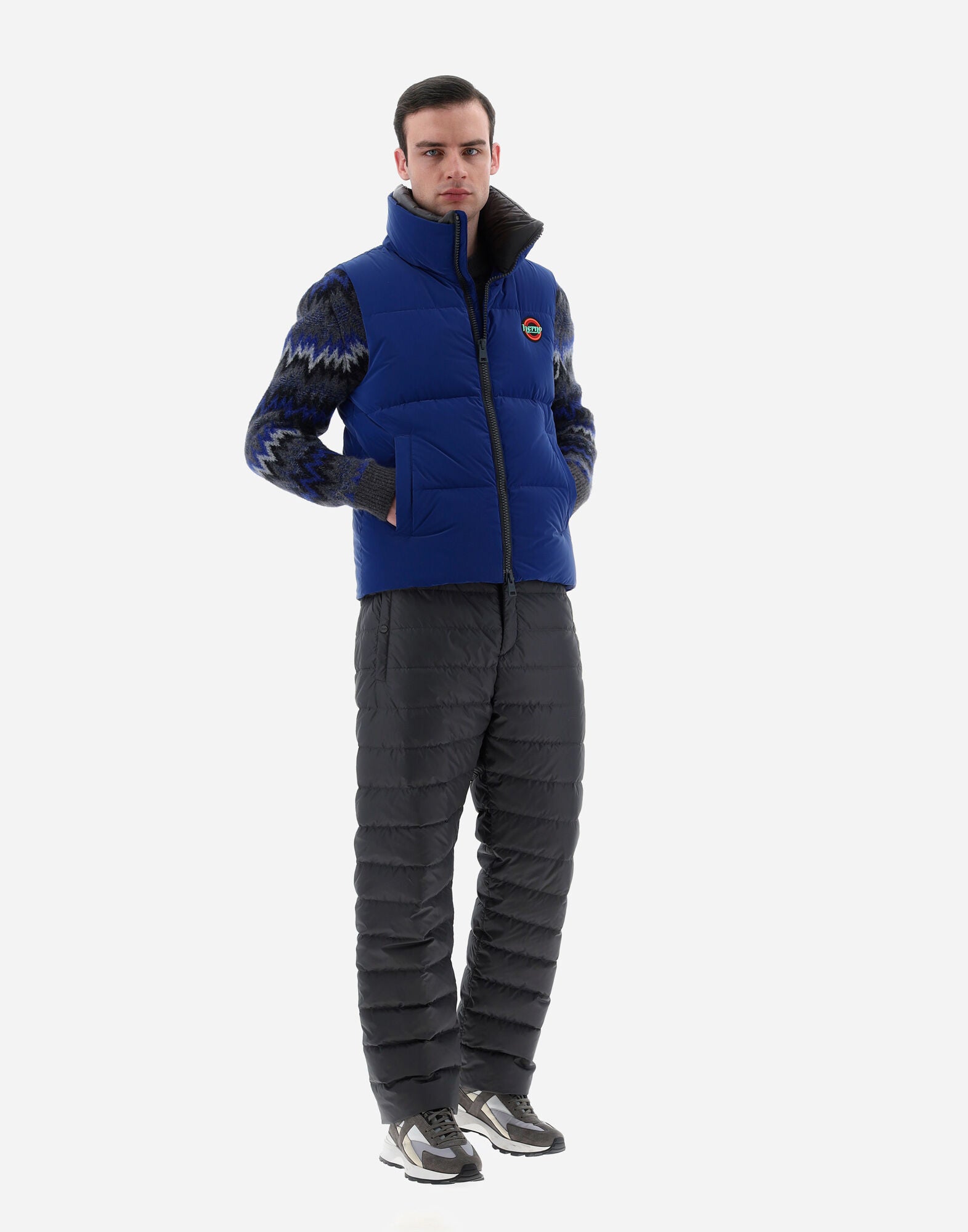 HERNO MEN'S VEST PI001045U-12500-9243 NWT