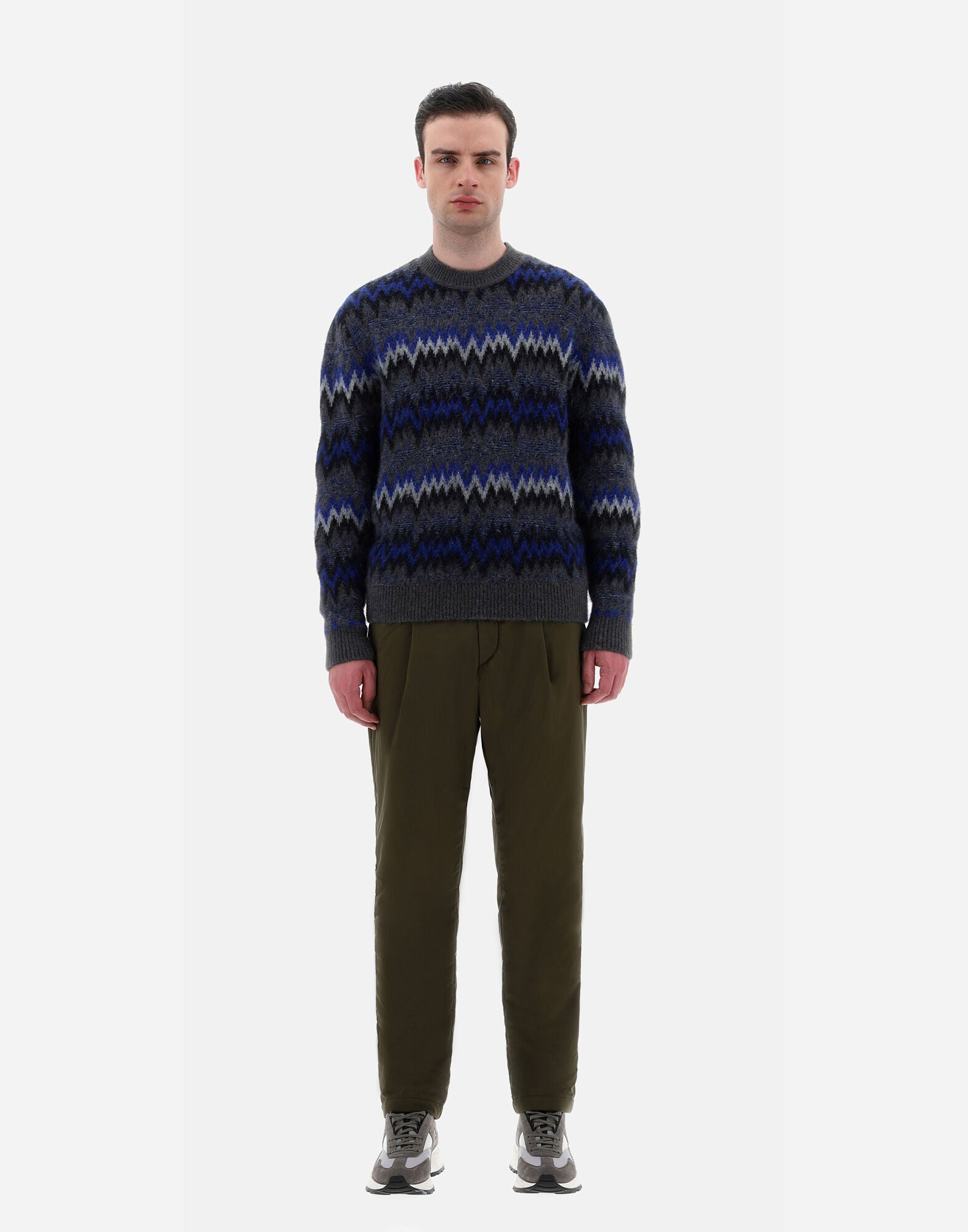 HERNO MEN'S SWEATER MG000109U-76028-9460 NWT