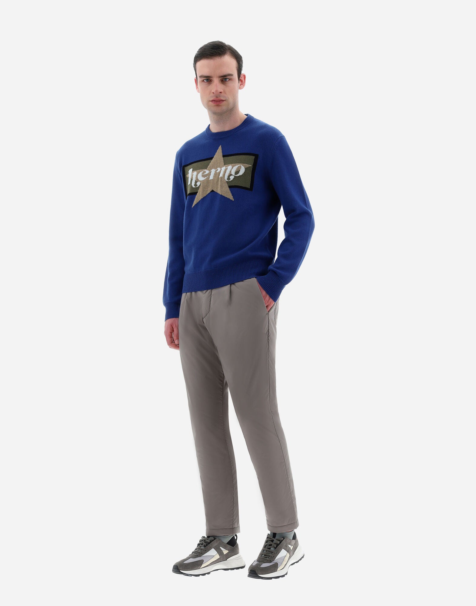 HERNO MEN'S SWEATER MG000116U-70163-9243 NWT