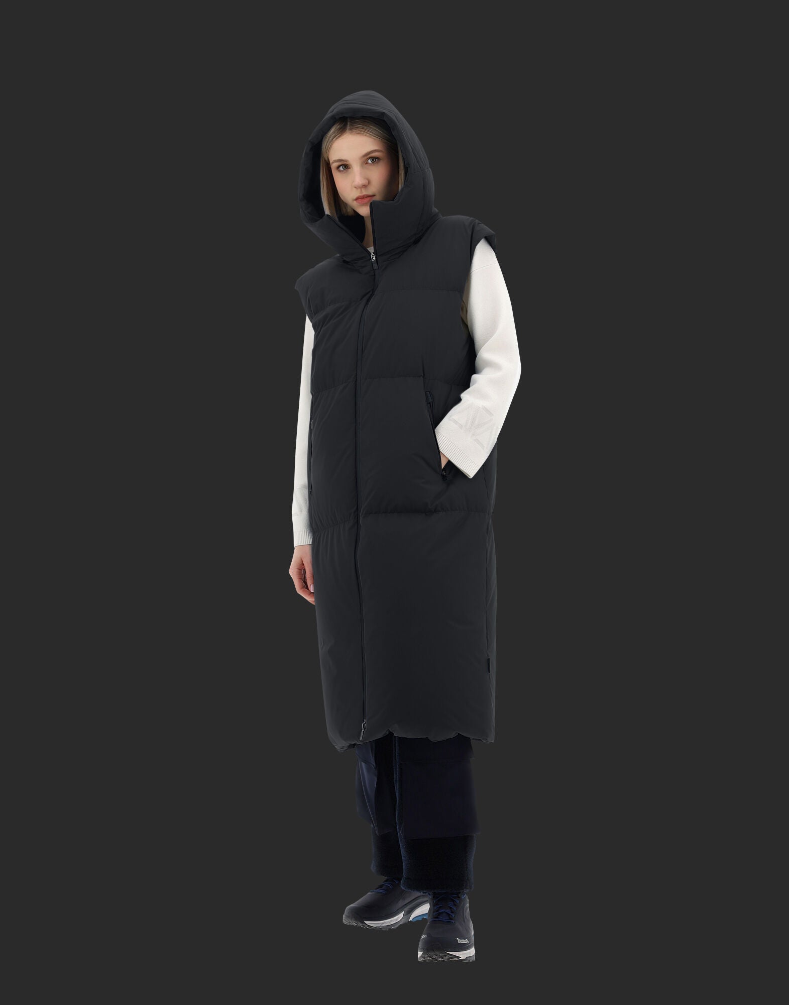 HERNO WOMEN'S VEST PI00273DL-11106-9300 NWT