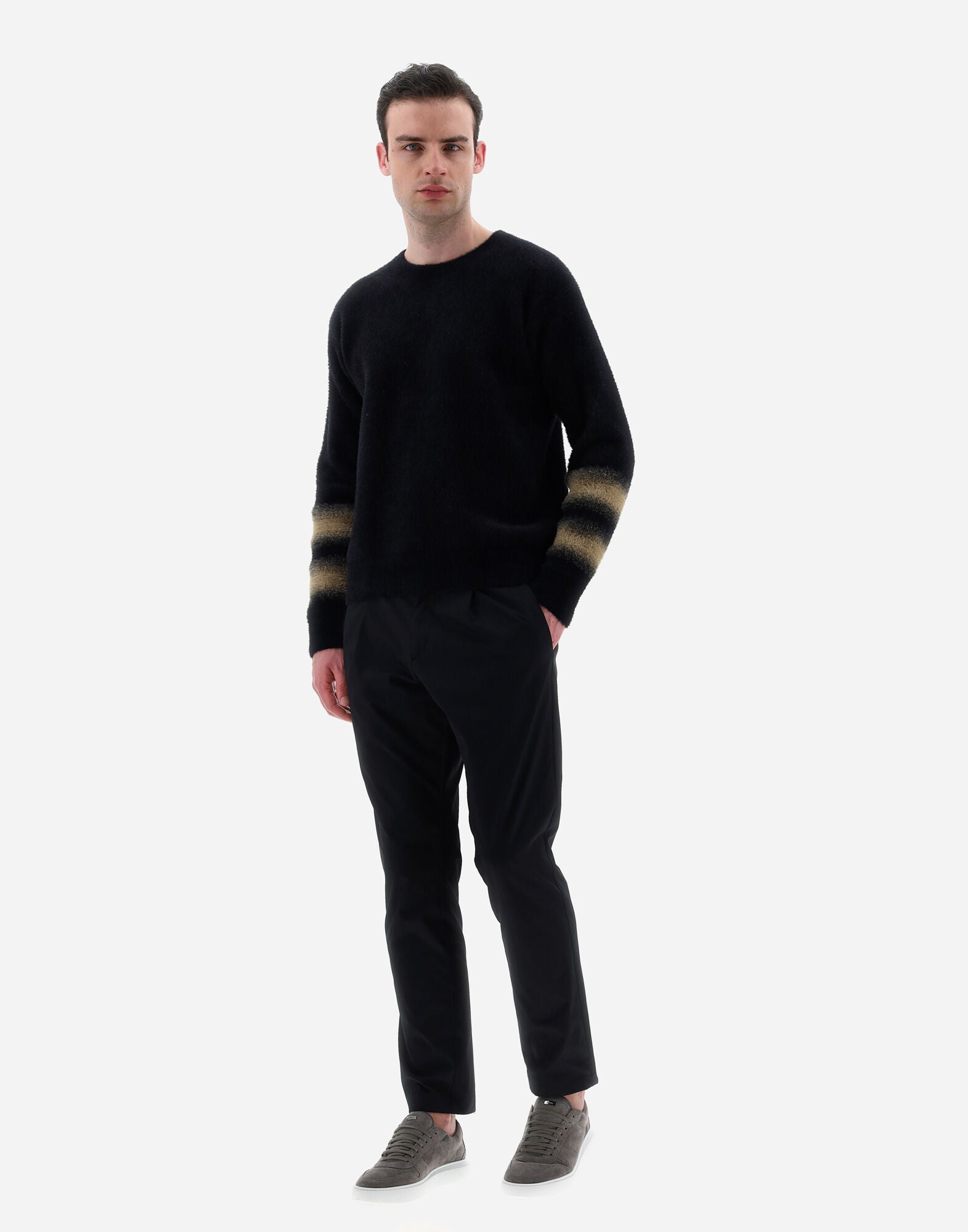 HERNO MEN'S SWEATER MG000108U-76029-9300 NWT