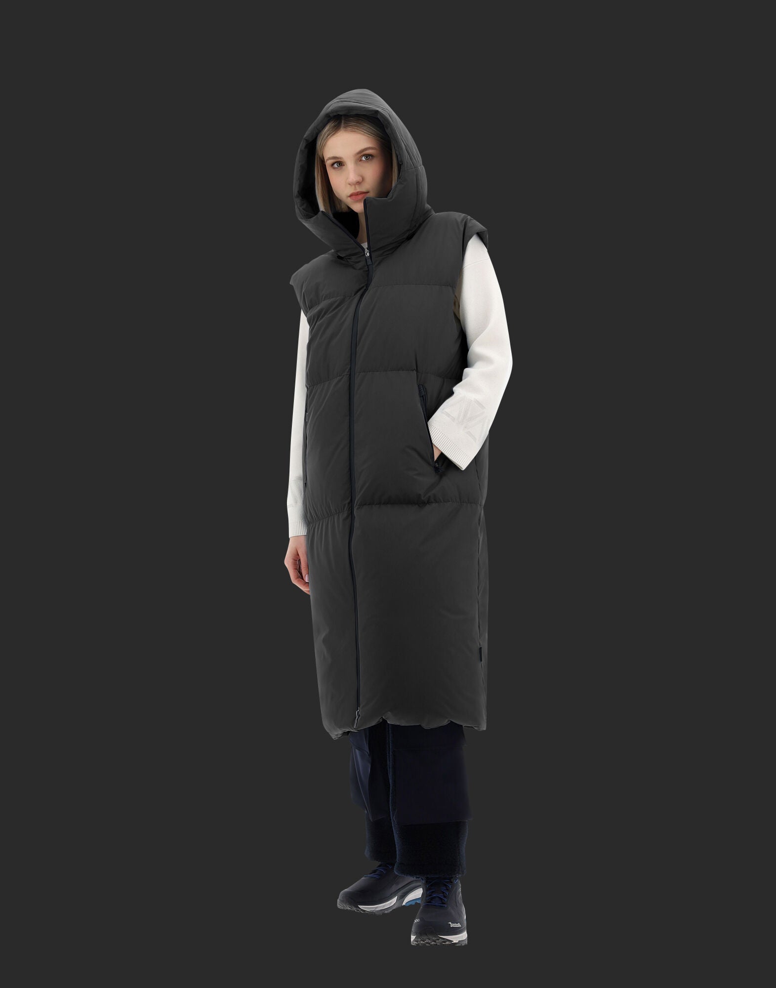 HERNO WOMEN'S VEST PI00273DL-11106-9489 NWT