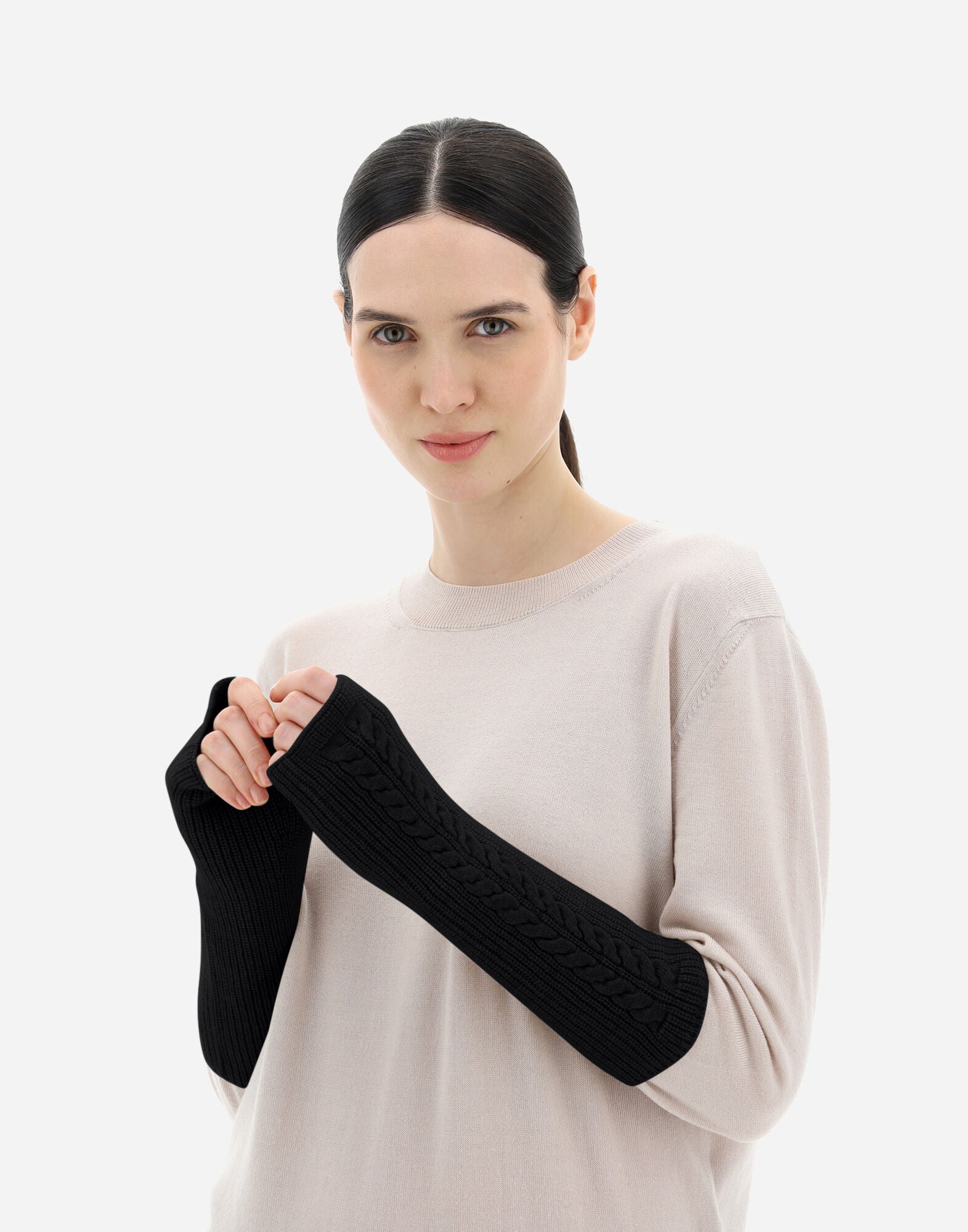 HERNO WOMEN'S GLOVE MANIC005D-70184-9300 NWT