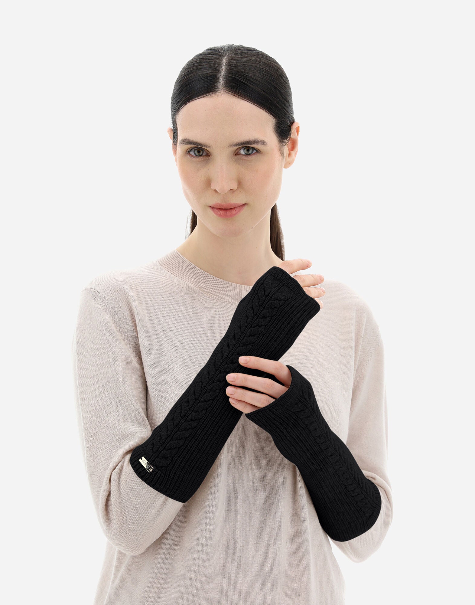 HERNO WOMEN'S GLOVE MANIC005D-70184-9300 NWT
