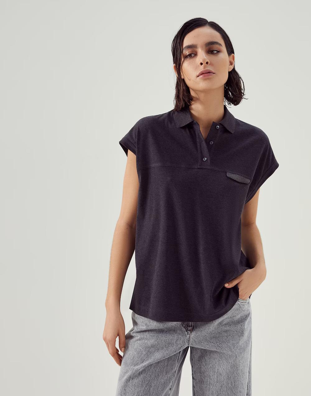 BRUNELLO CUCINELLI WOMEN'S SHIRT M0A45EE505_C390 NWT