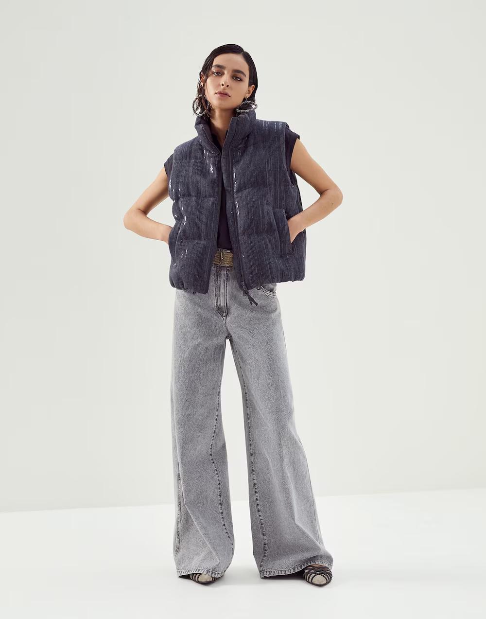 BRUNELLO CUCINELLI WOMEN'S SHIRT M0A45EE505_C390 NWT