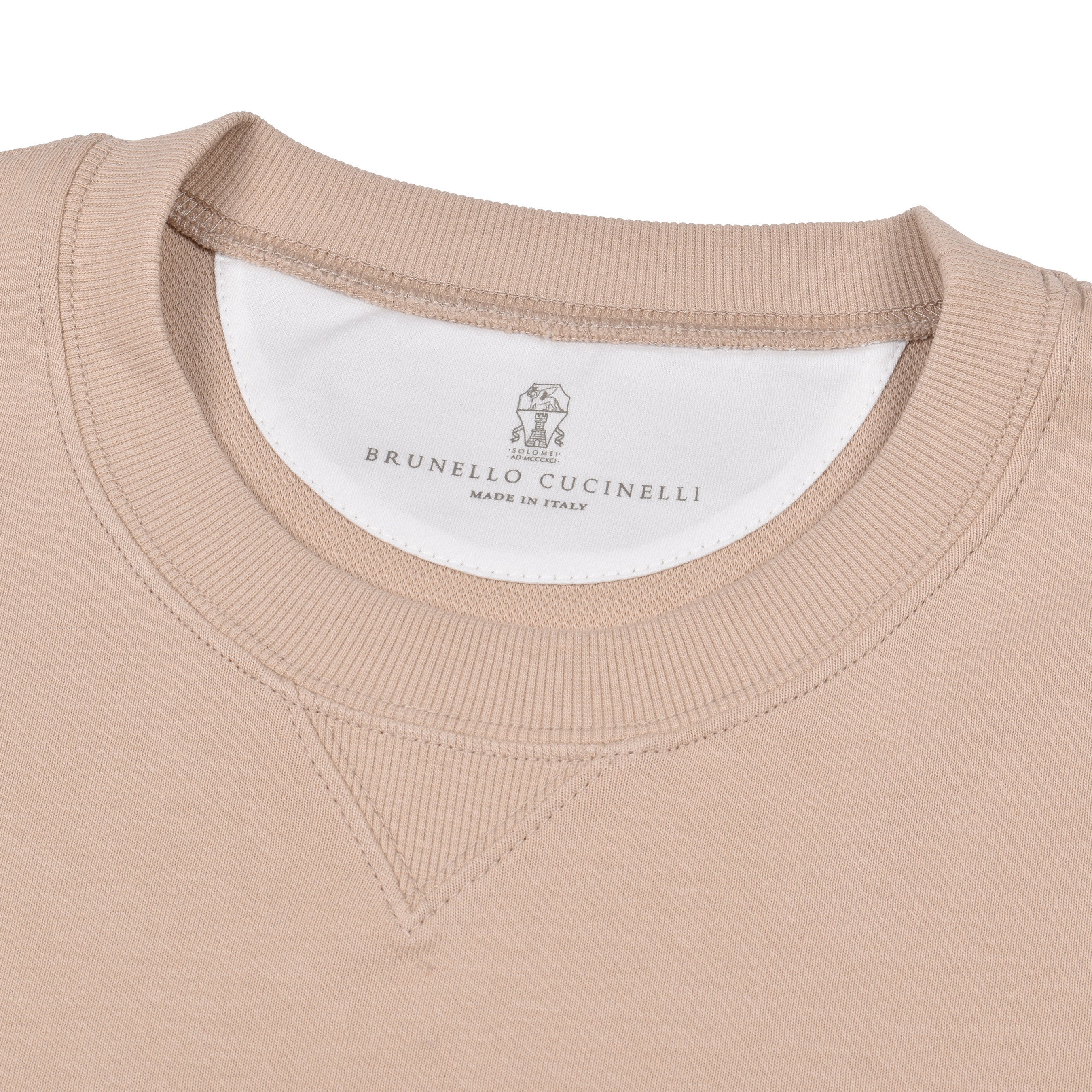 BRUNELLO CUCINELLI MEN'S COTTON ATHELTIC STYLE FASHION GYM TOP/PULLOVER