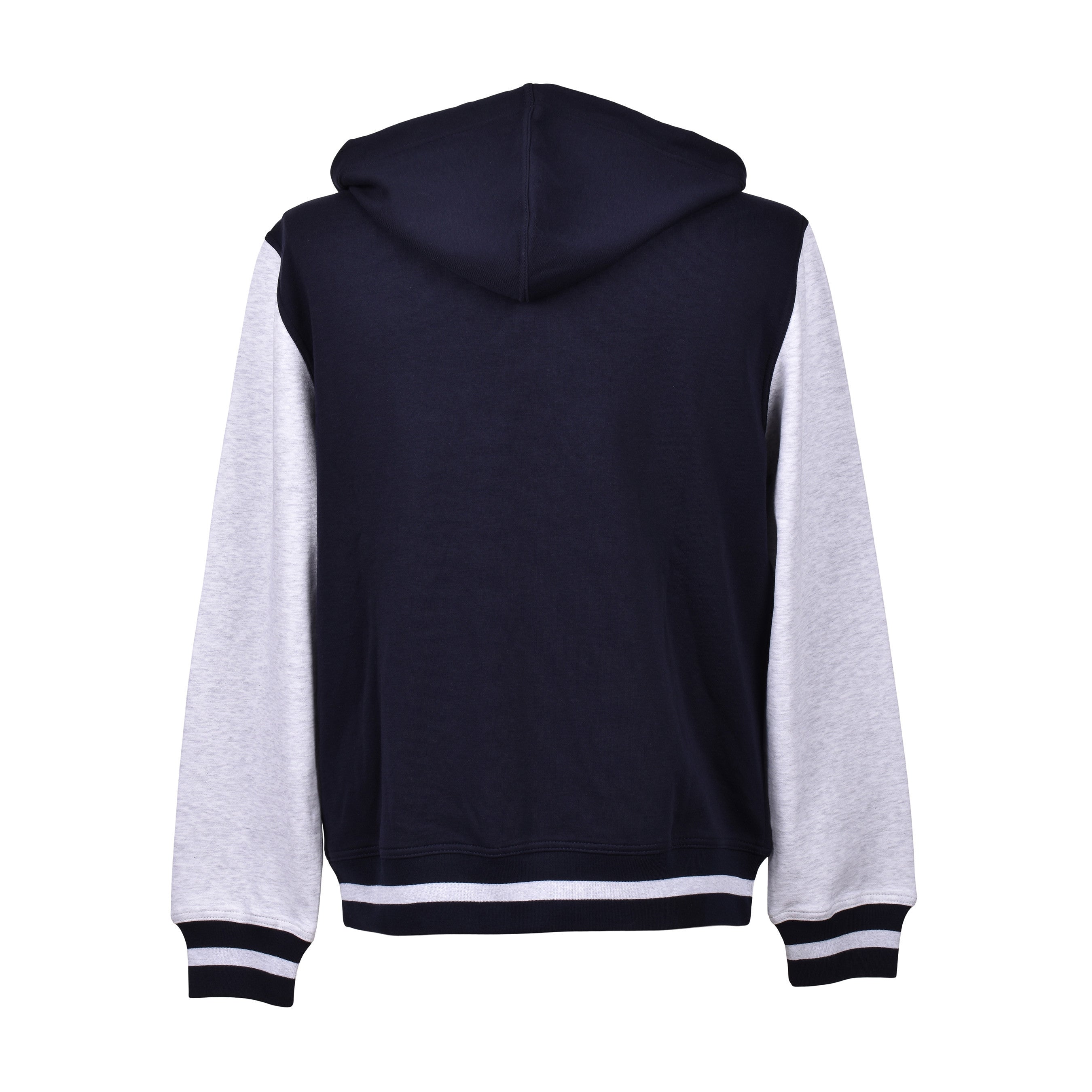BRUNELLO CUCINELLI MEN'S DUAL COLOR COTTON DRAWSTRING SWEATSHIRT - NEW