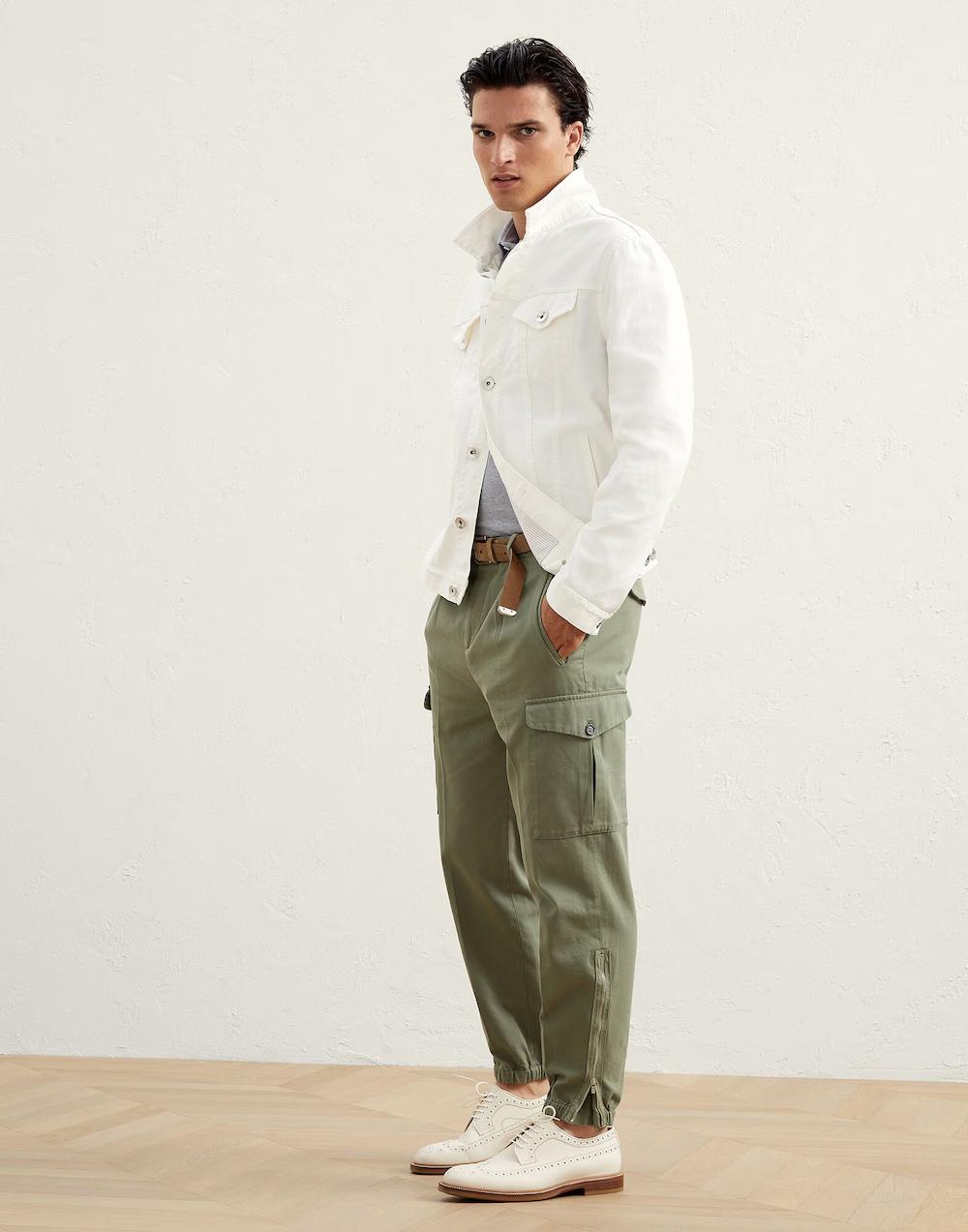 BRUNELLO CUCINELLI MEN'S SHIRT M0T633936_C9300 NWT