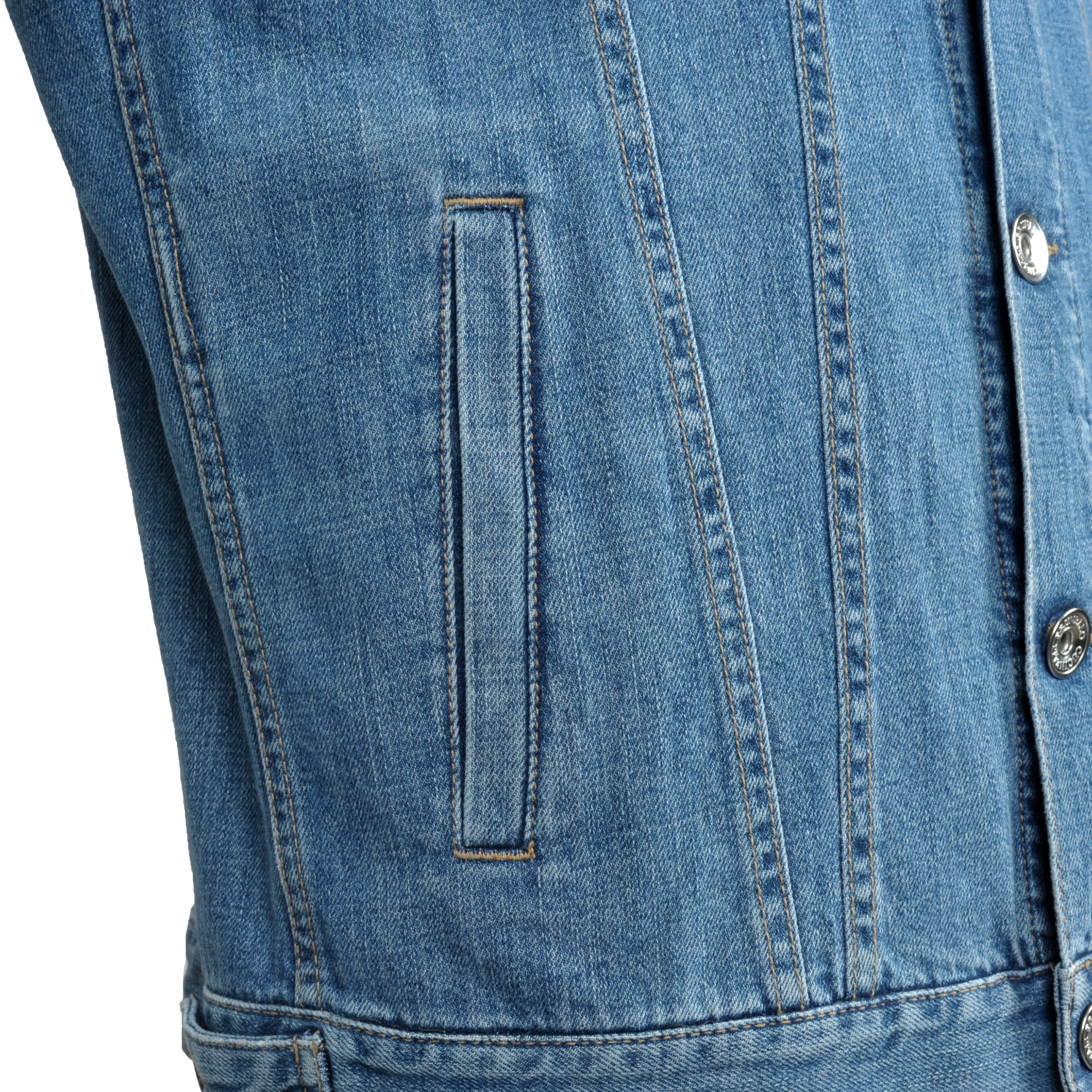 BRUNELLO CUCINELLI MEN'S 100% COTTON DENIM OUTERWEAR JACKET NEW