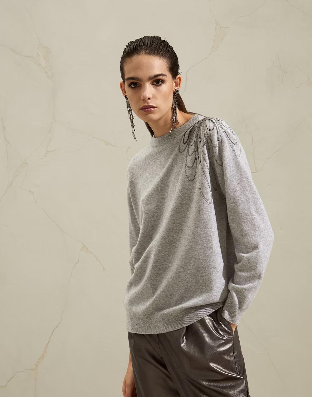 BRUNELLO CUCINELLI WOMEN'S SWEATER M12176200_C2642 NWT