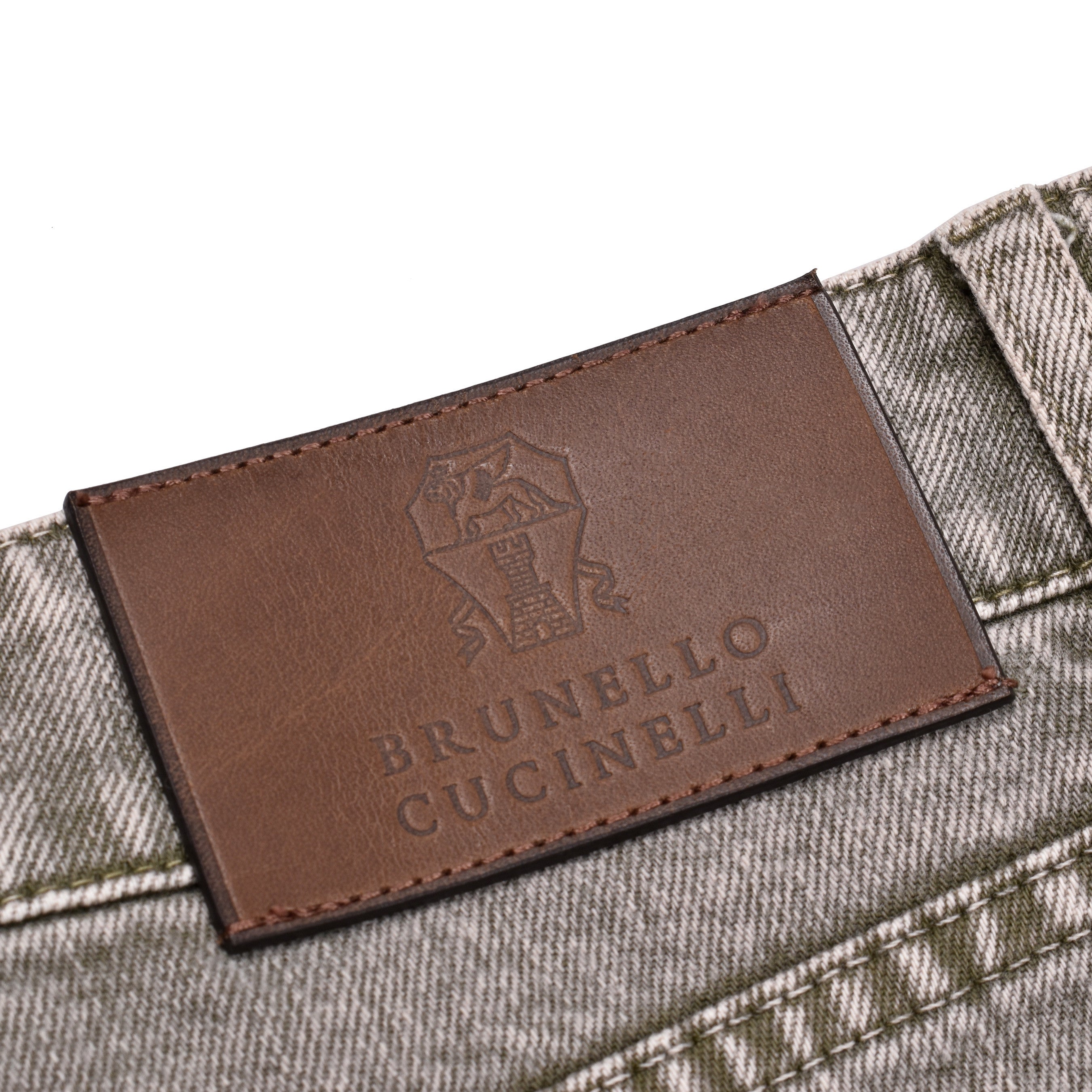 BRUNELLO CUCINELLI MEN'S CLASSIC FIVE POCKET DENIM JEAN PANTS