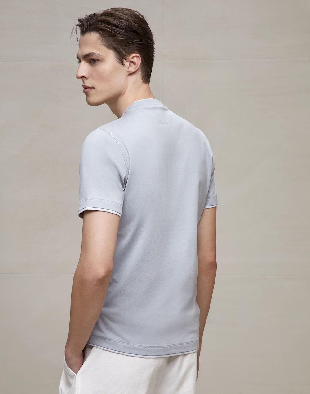 BRUNELLO CUCINELLI MEN'S SHIRT M0T617427_CBA68 NWT