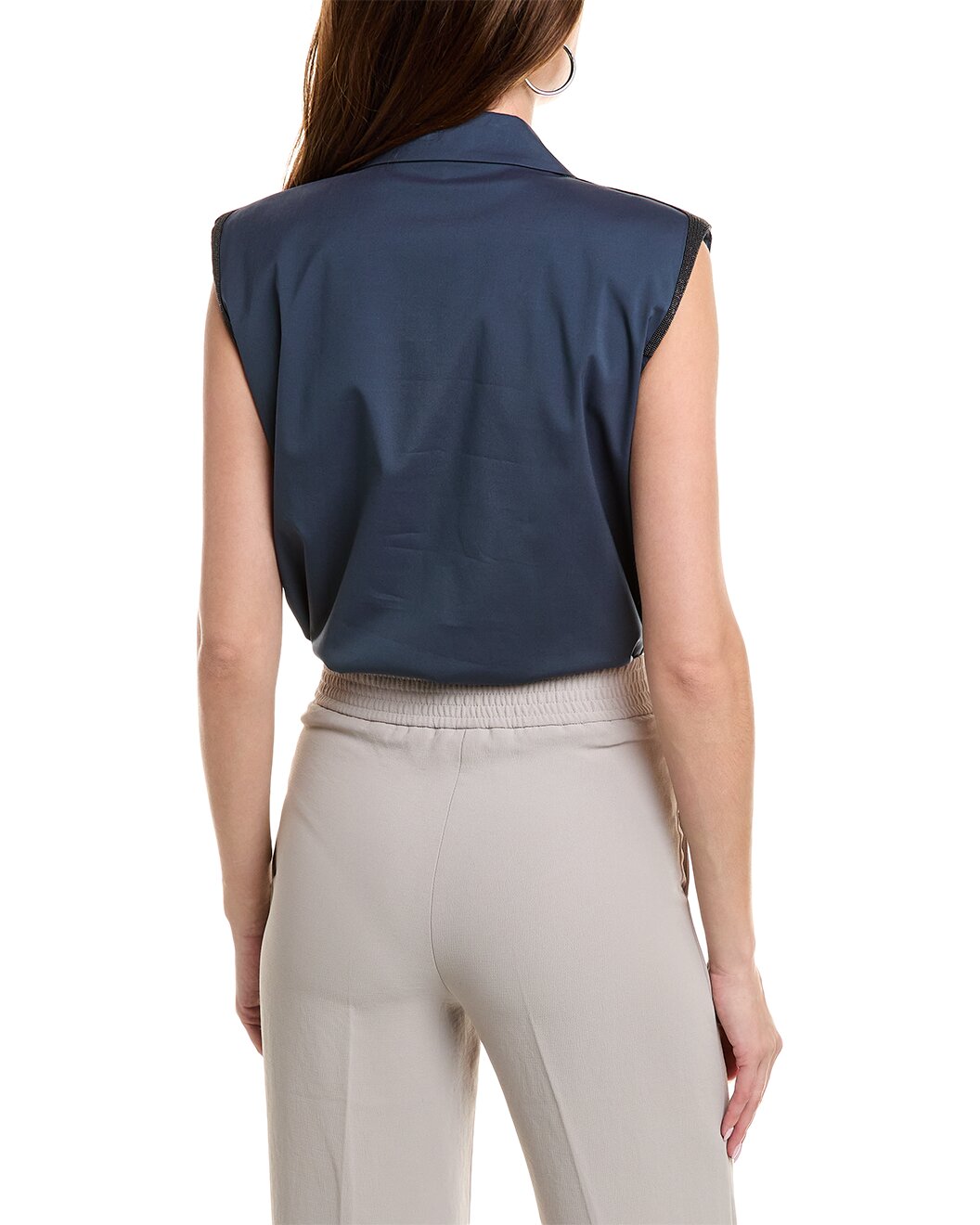 BRUNELLO CUCINELLI WOMEN'S SHIRT M0091EL816_C8609 NWT