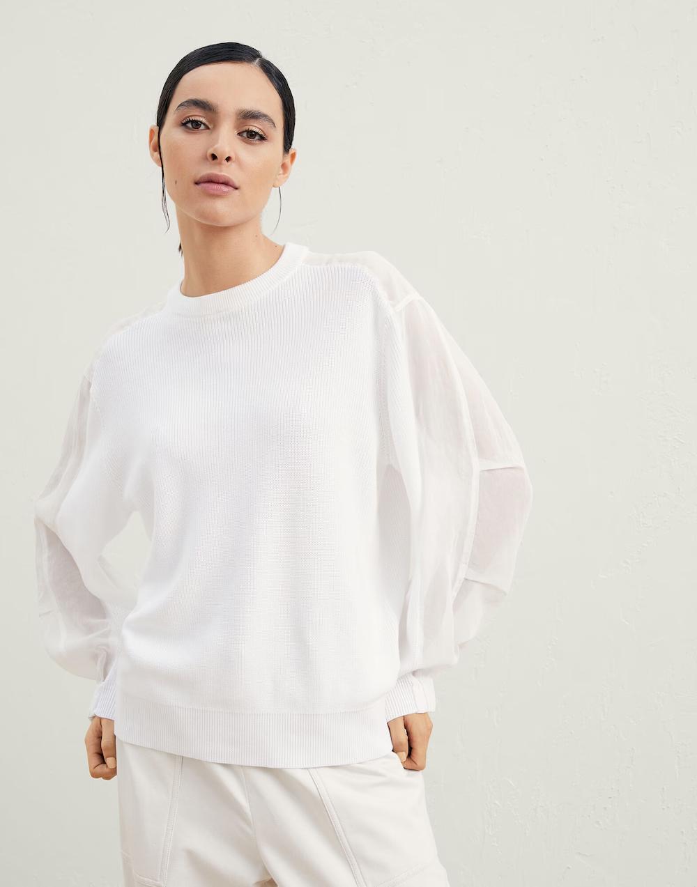 BRUNELLO CUCINELLI WOMEN'S SWEATER M19128300_C159 NWT