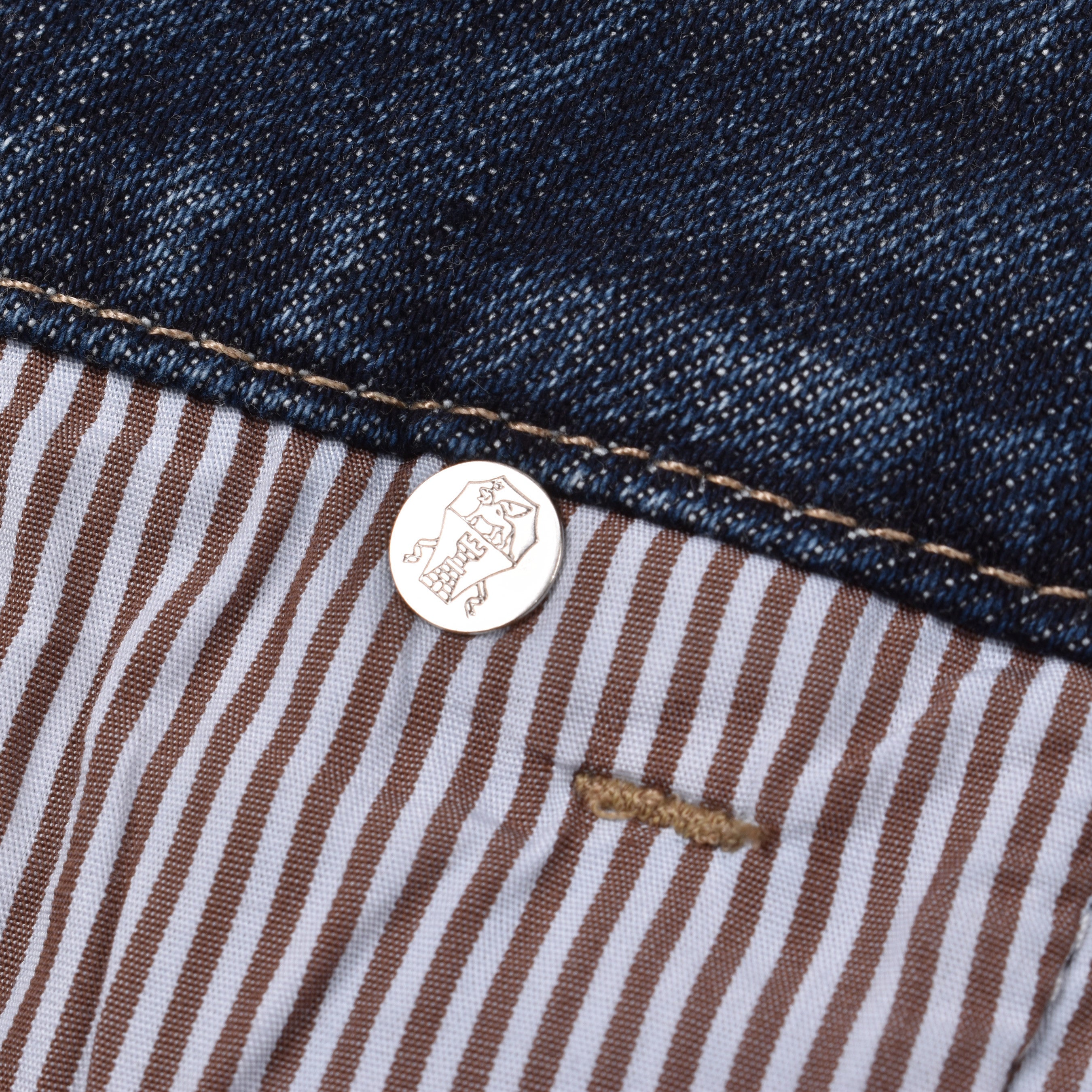 BRUNELLO CUCINELLI MEN'S 5 POCKET DENIM JEANS STYLE SKINNY FIT COTTON PANTS
