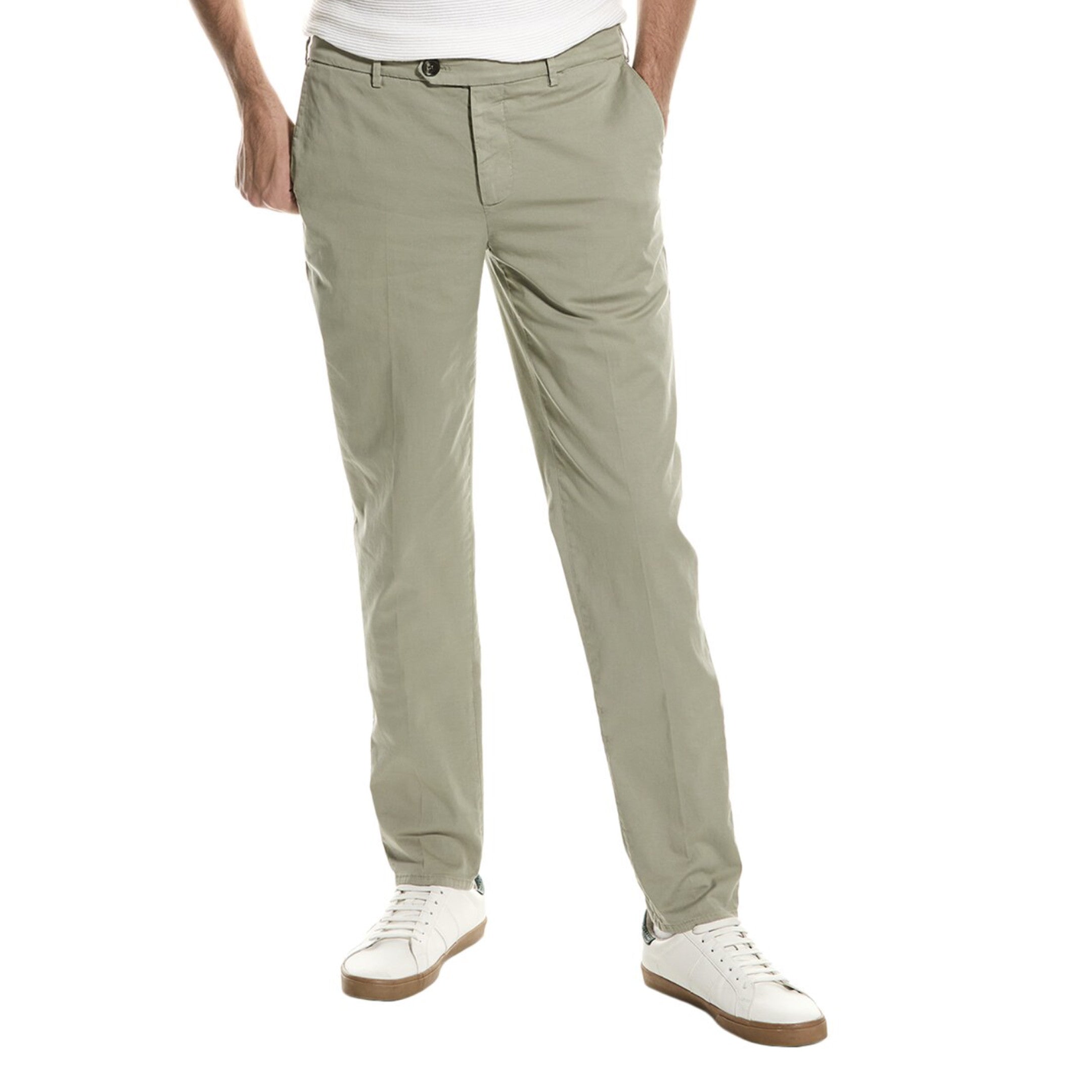 BRUNELLO CUCINELLI MEN'S COTTON CASUAL PANTS/TROUSERS