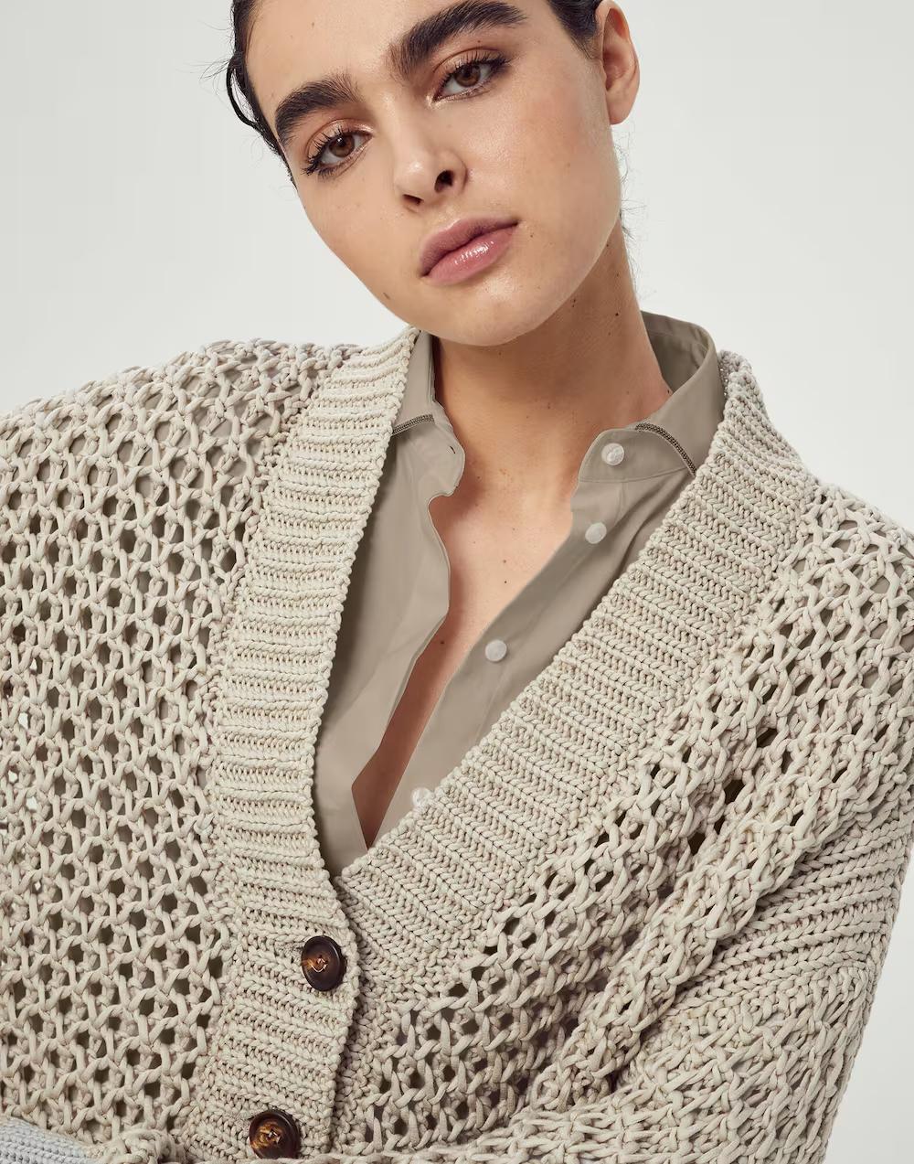 BRUNELLO CUCINELLI WOMEN'S SWEATER M8E367516_C9504 NWT