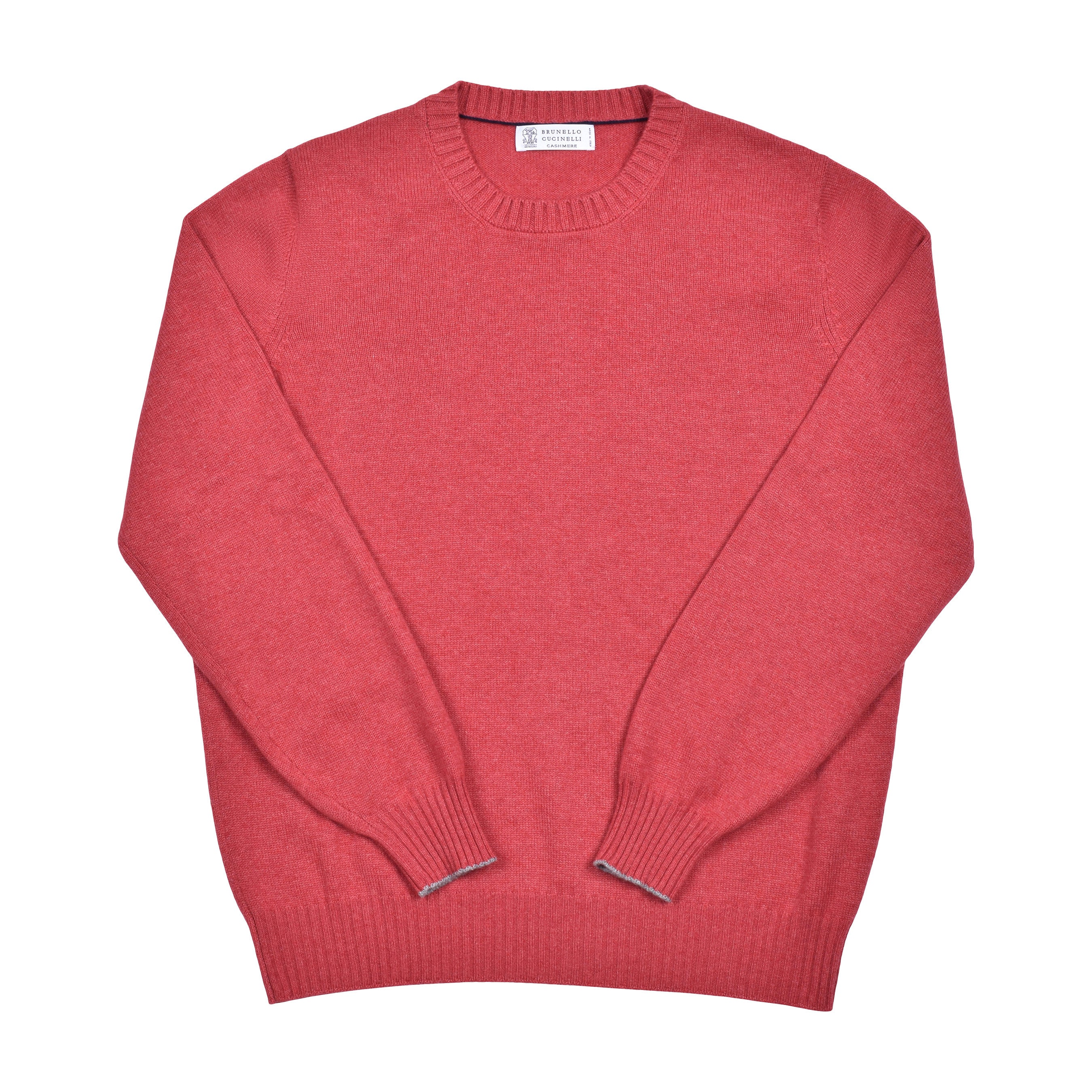 BRUNELLO CUCINELLI MEN'S 100% CASHMERE CREW NECK CASUAL SWEATER/PULLOVER NEW